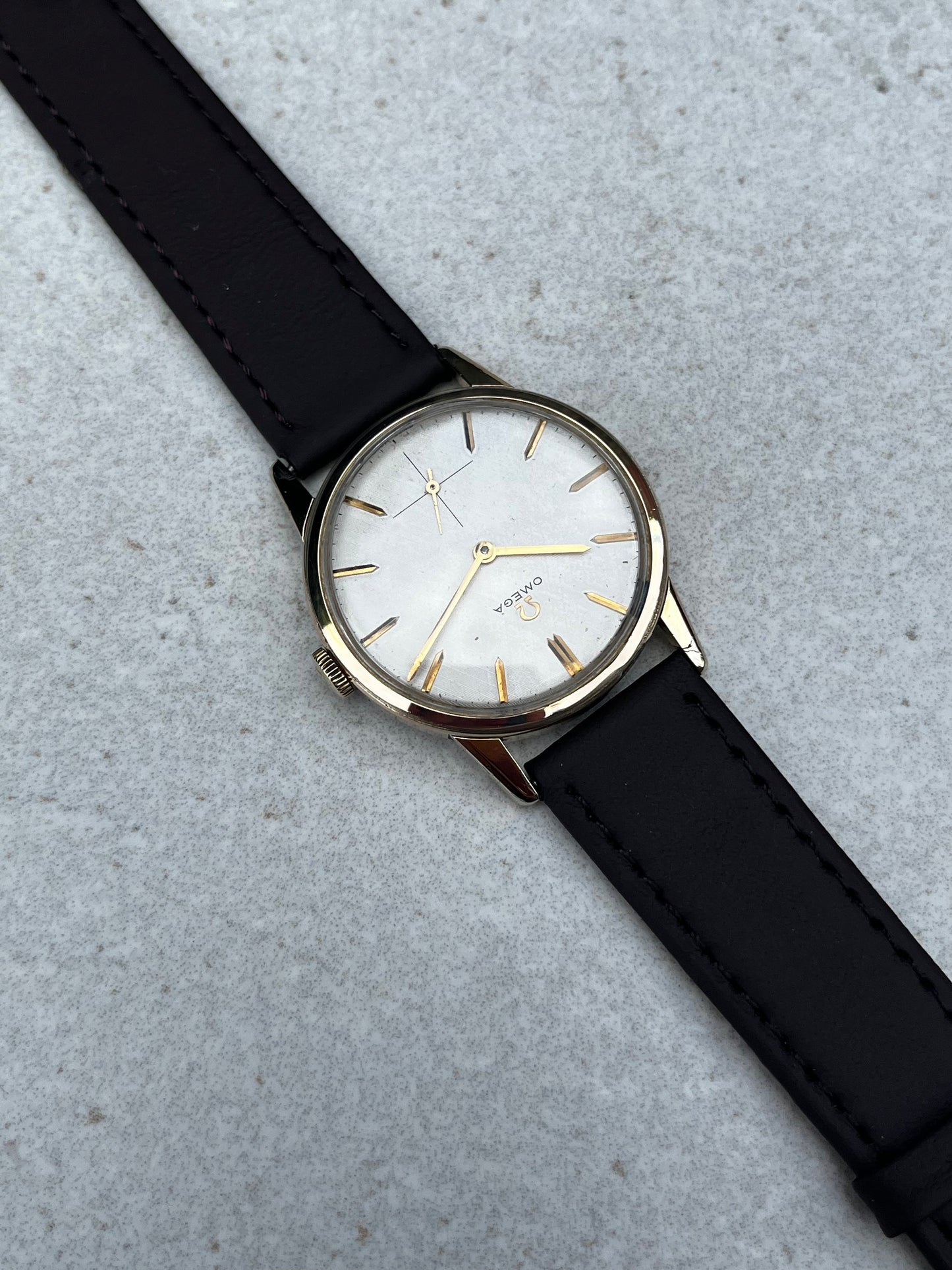 Omega Manual Wind Small Seconds Linen Dial 121.001