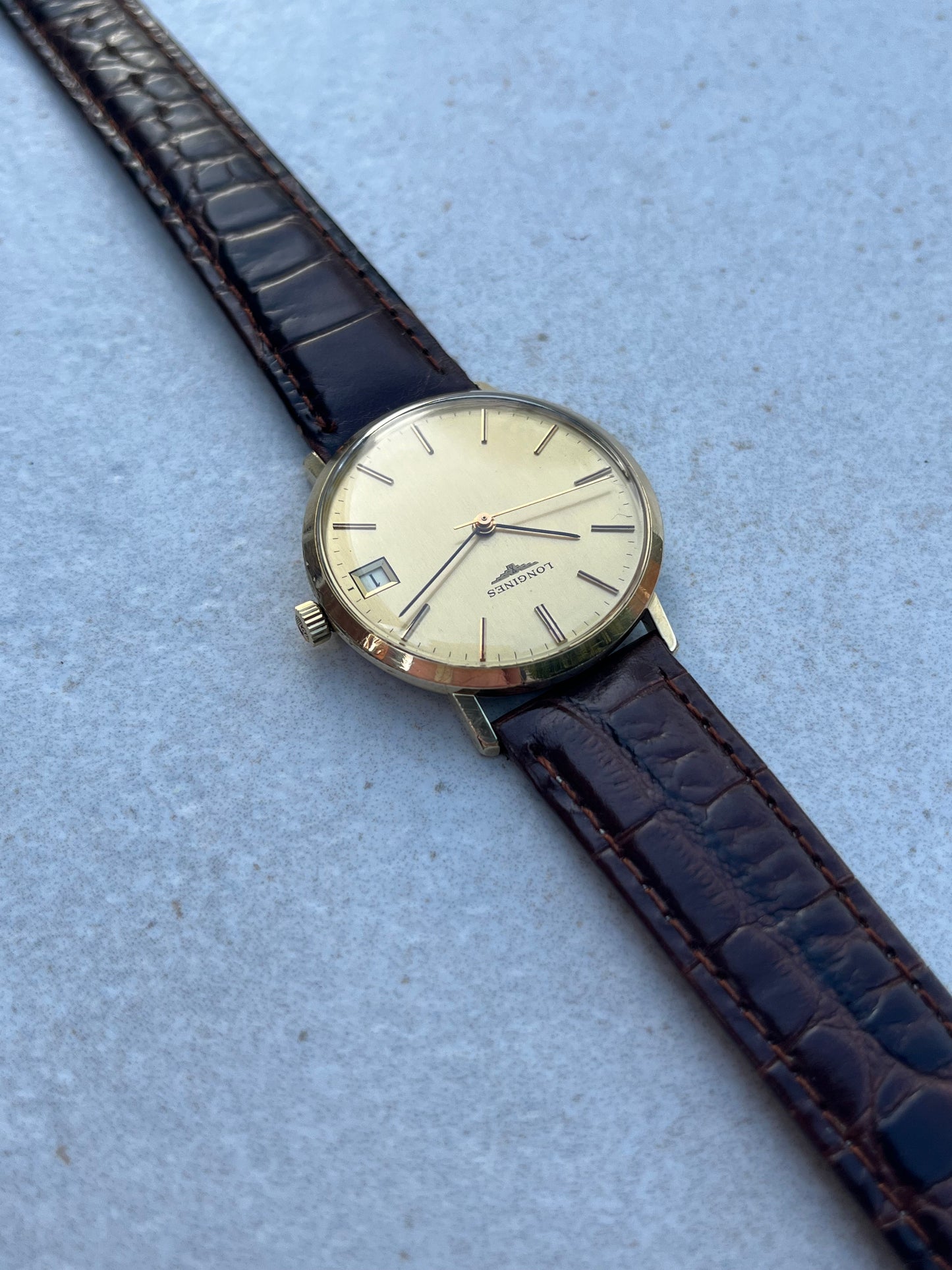 Longines Manual Wind Date 1970s