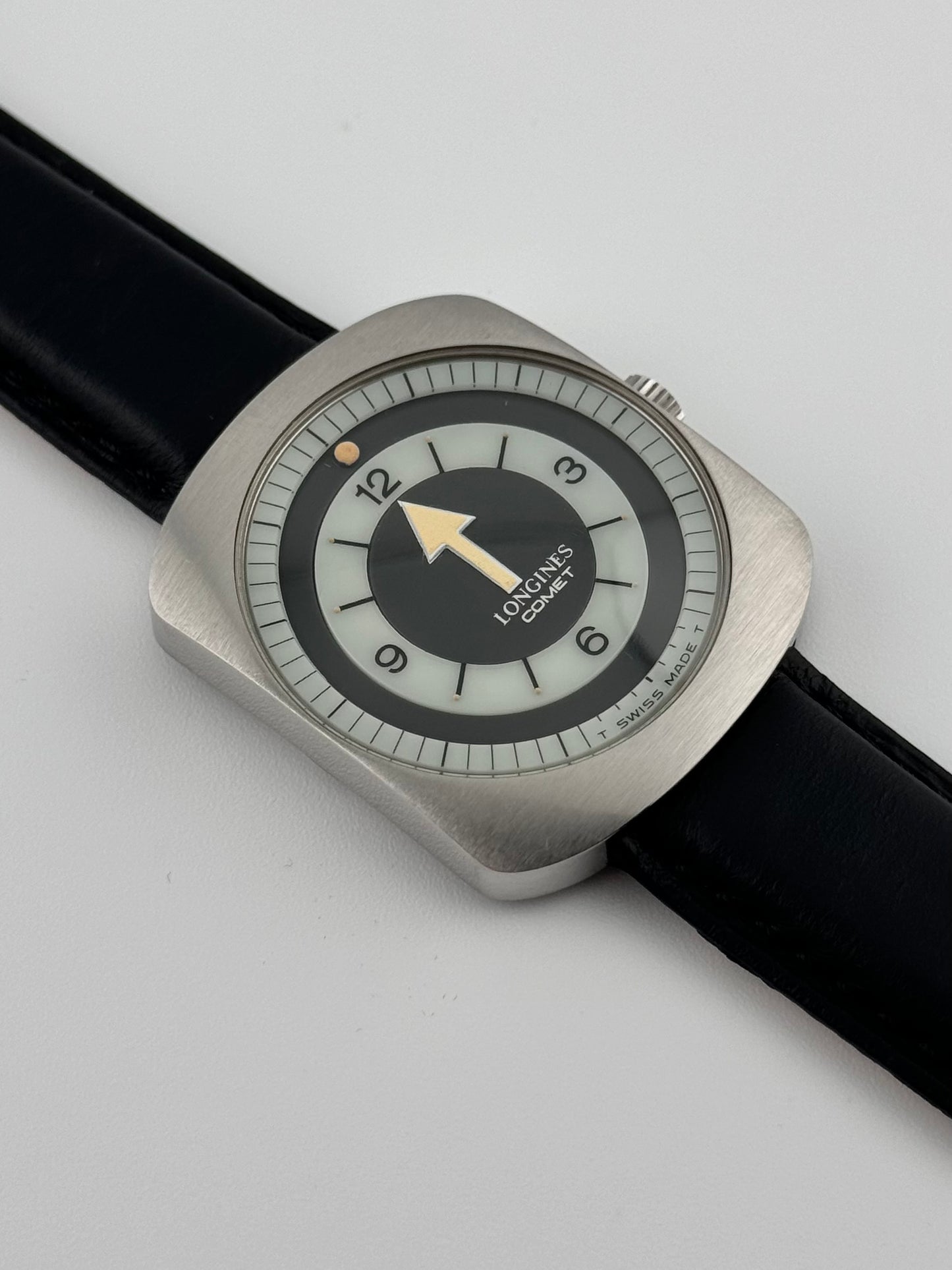 Longines Comet Mystery Dial - Ultra Rare - Near NOS - 8475