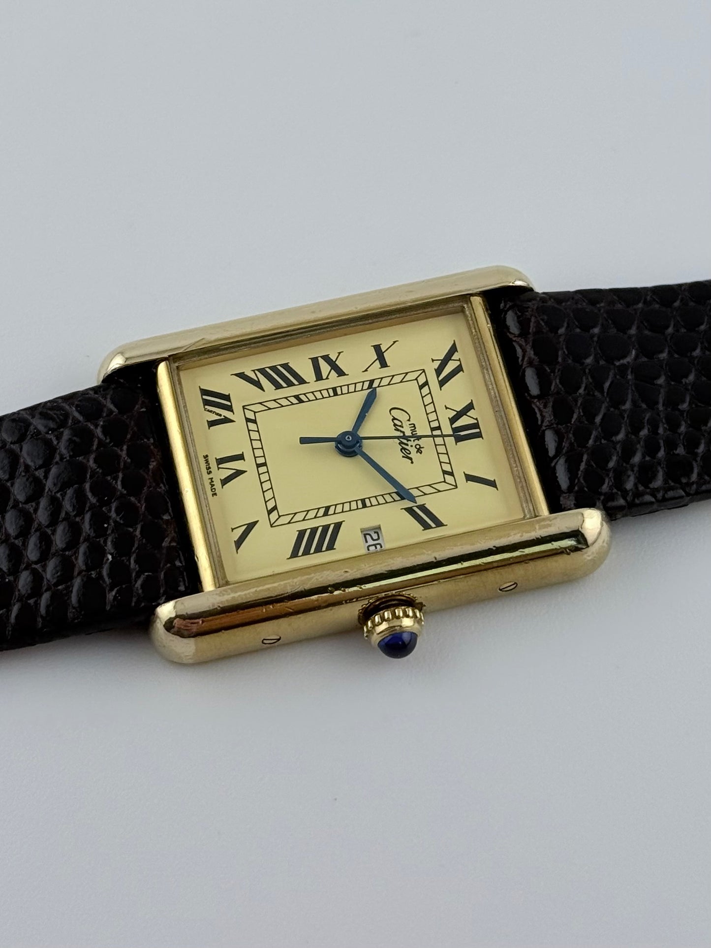 Cartier Tank Must Quartz Date XL Size - 2413