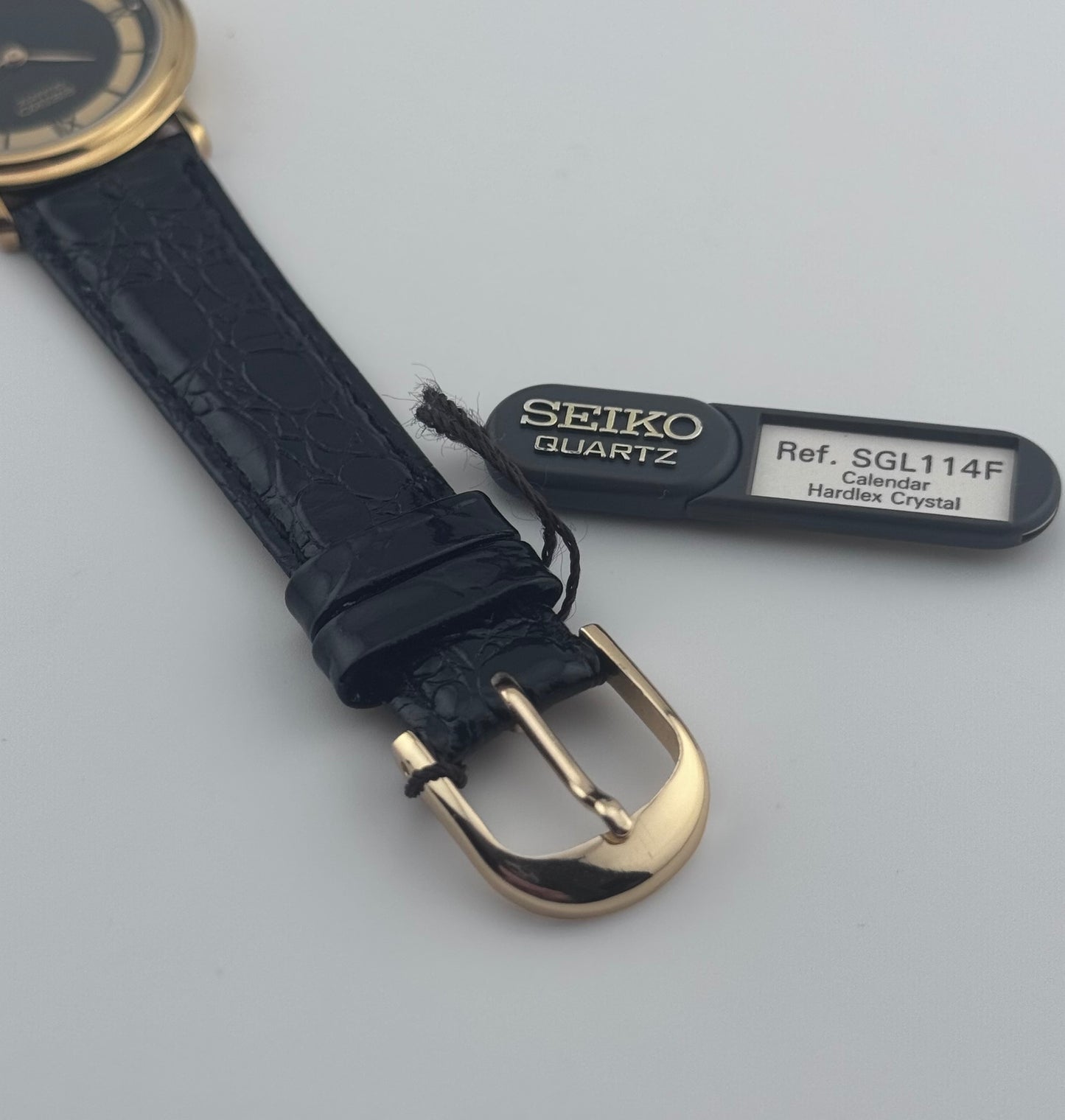 Seiko Quartz - 7N29-F010 original strap and hang tag