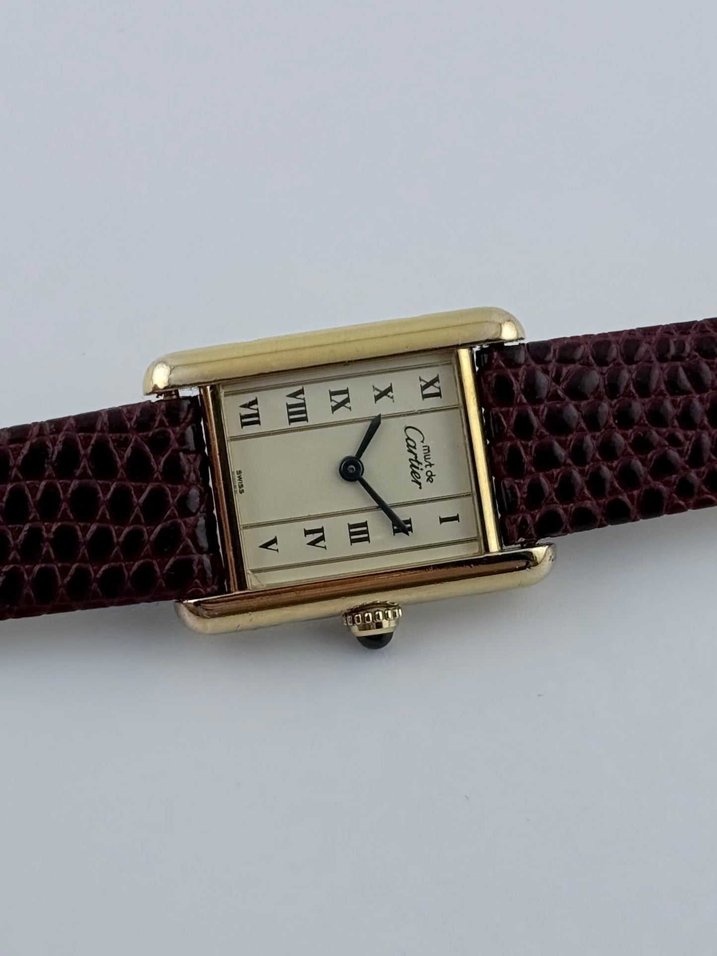 Cartier Must De Cartier Vermeil Tank Quartz - 5057001 - Ladies