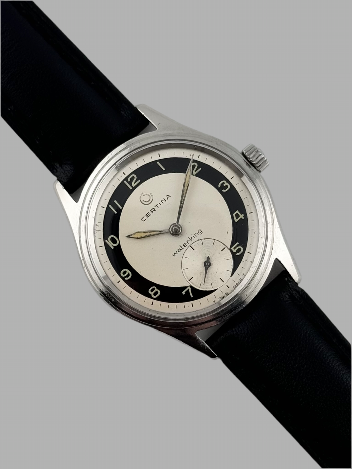 Certina Waterking Manual Wind - Tuxedo Dial - 7001 181