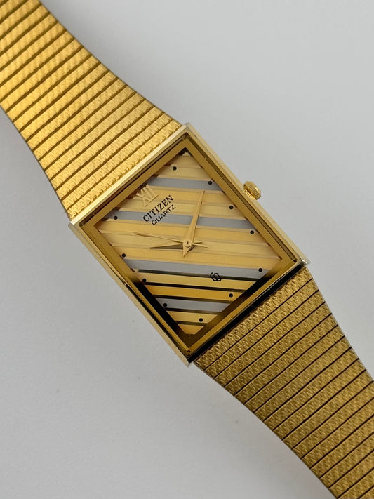 Citizen Tank Quartz Trinity Dial - 3630