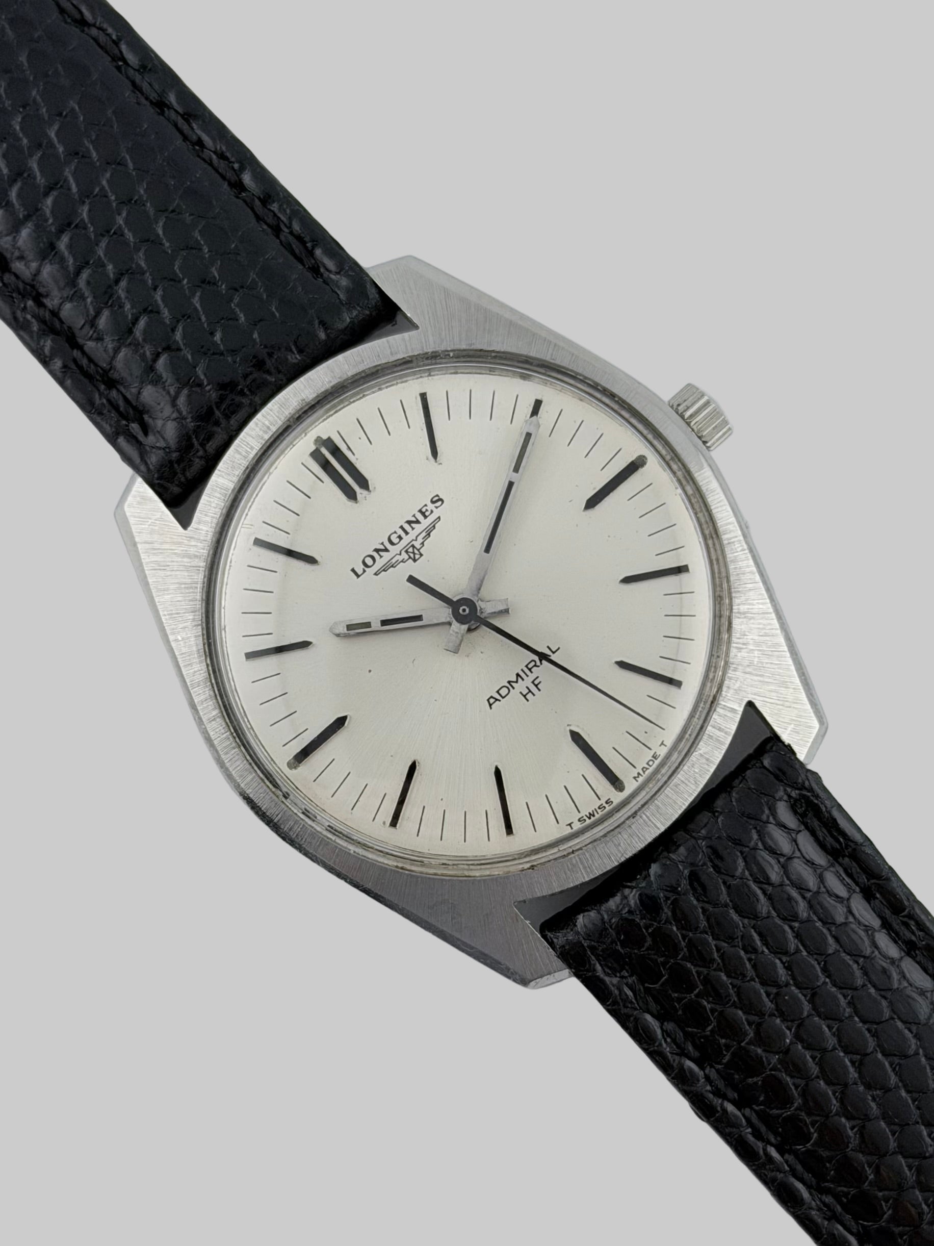 Longines Admiral HF Manual Wind - Sunburst Dial – The Wrist Watcher