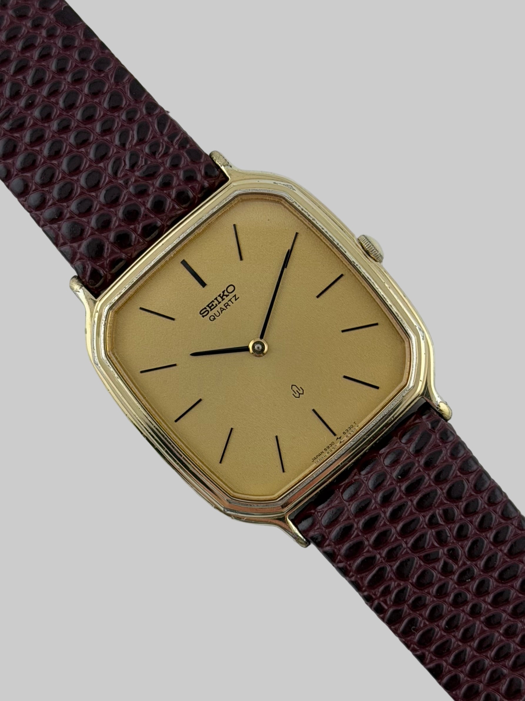Seiko Tank Quartz - 5930-5300 – The Wrist Watcher