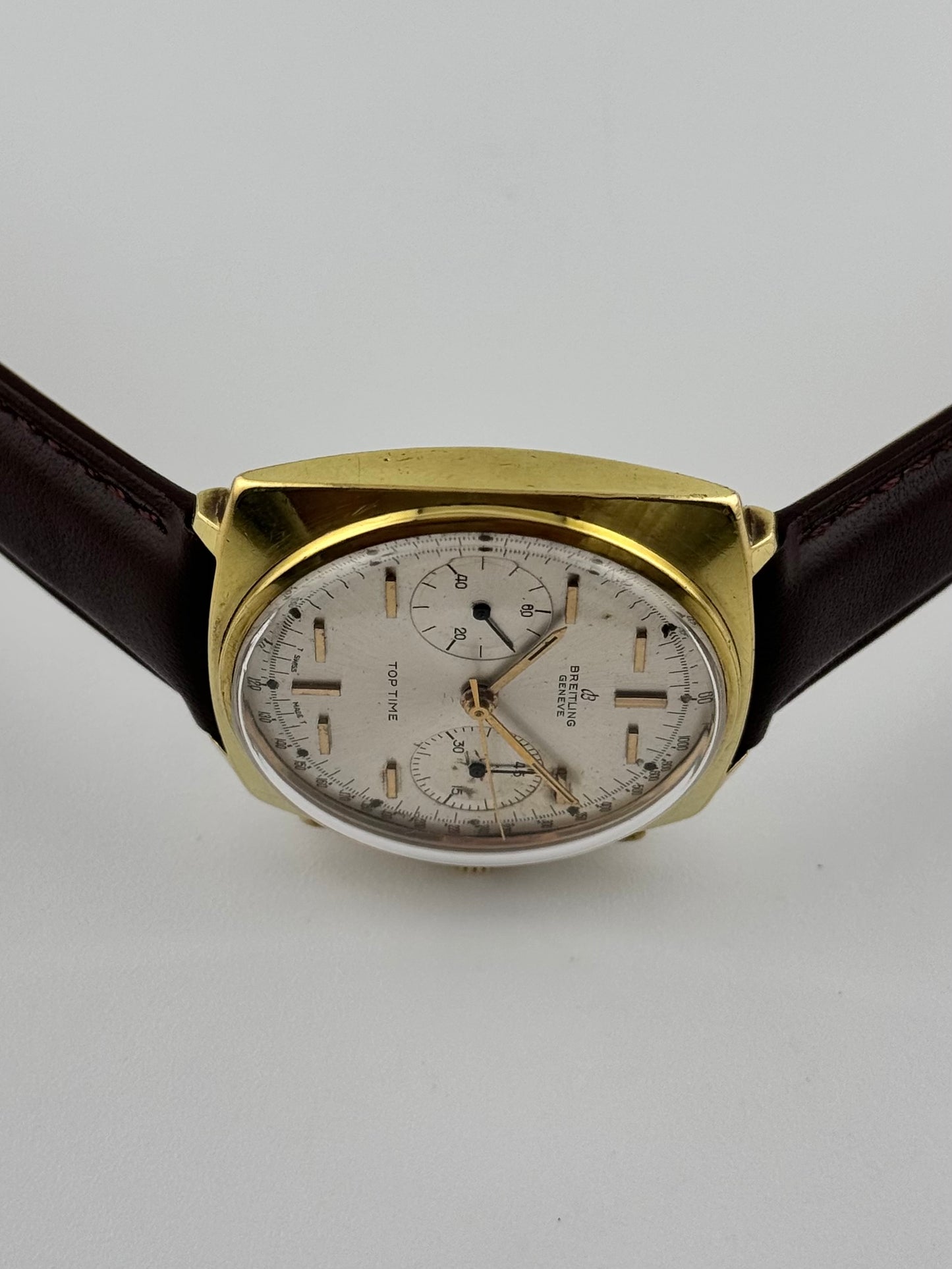Breitling Geneve Top Time Chronograph Manual Wind Ref:2008