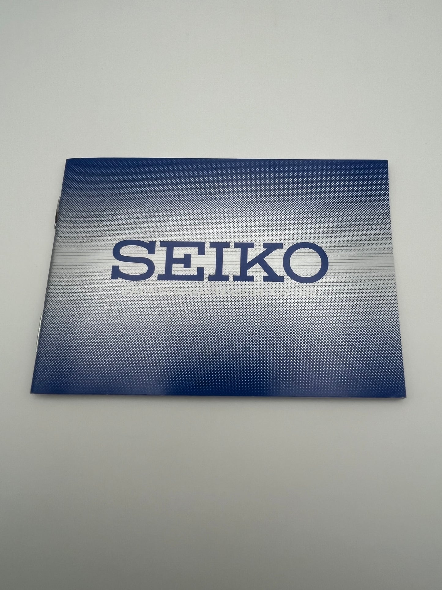 Seiko Tank Quartz - 7N01-0EZ0 papers