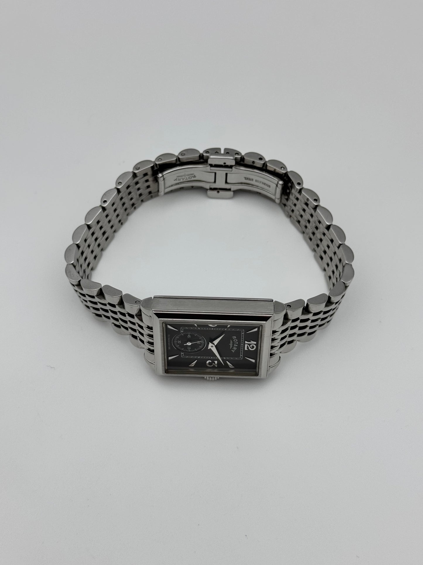 Rotary Tank Quartz Sub Seconds GB02393/20 - Original Bracelet