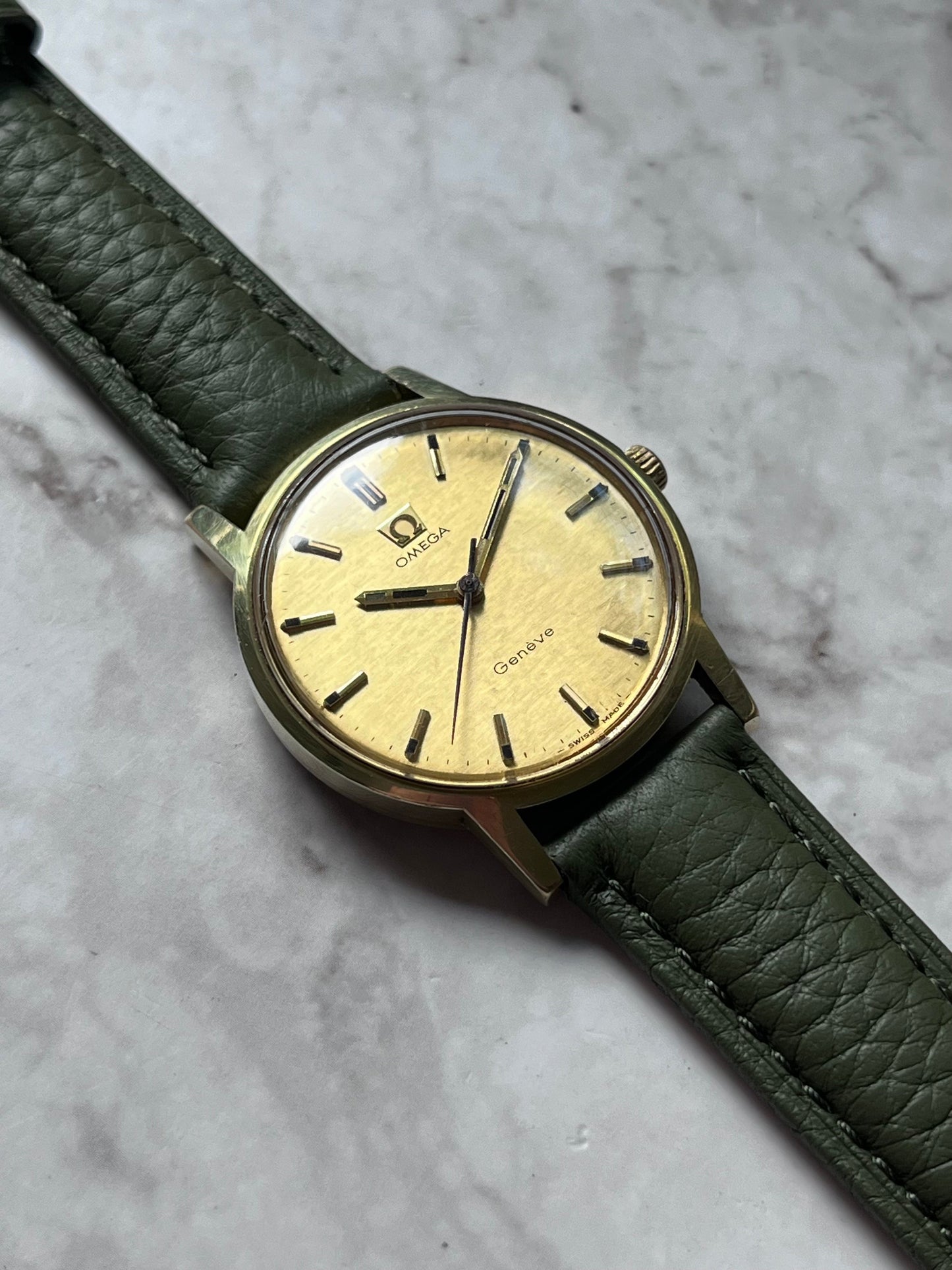 Omega Geneve Manual Shantung Dial 135.070