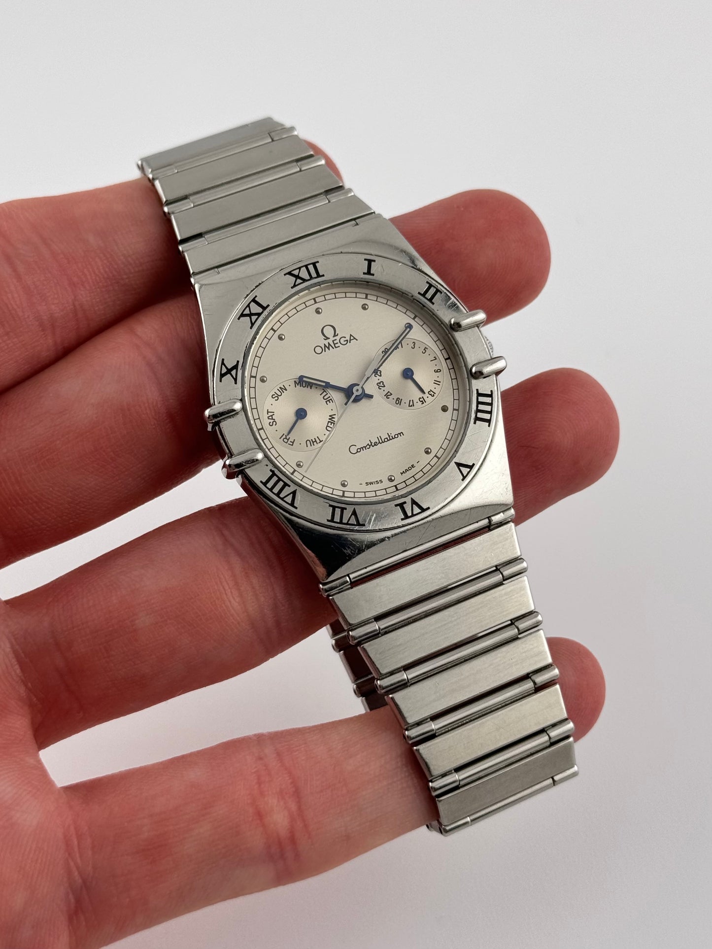 Omega Constellation Quartz Day Date 396.1070 - Original Papers