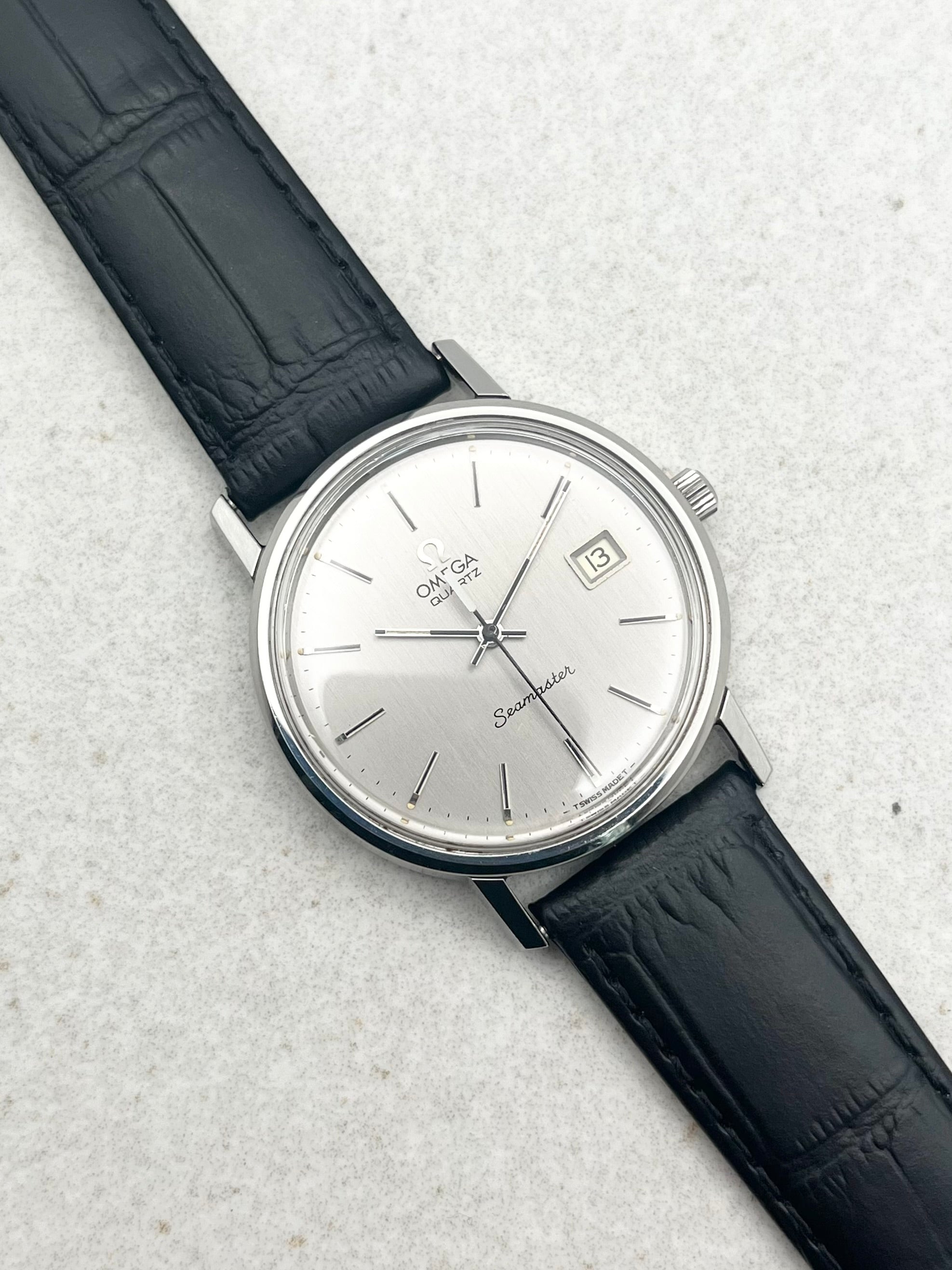 Omega Seamaster Quartz Date 196 0079 The Wrist Watcher omega-seamaster-quartz-date-196-0079-the-wrist-watcher