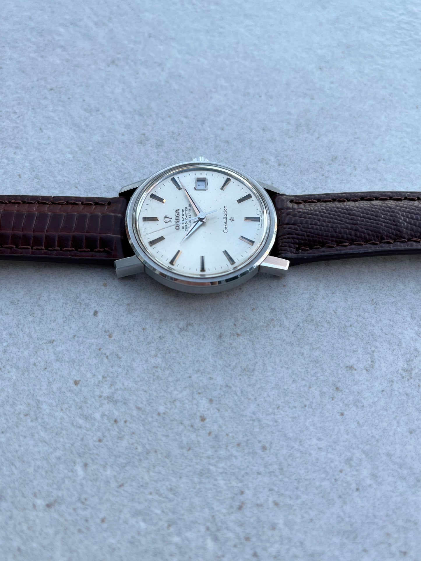 Omega Constellation Chronometer Date 168.018