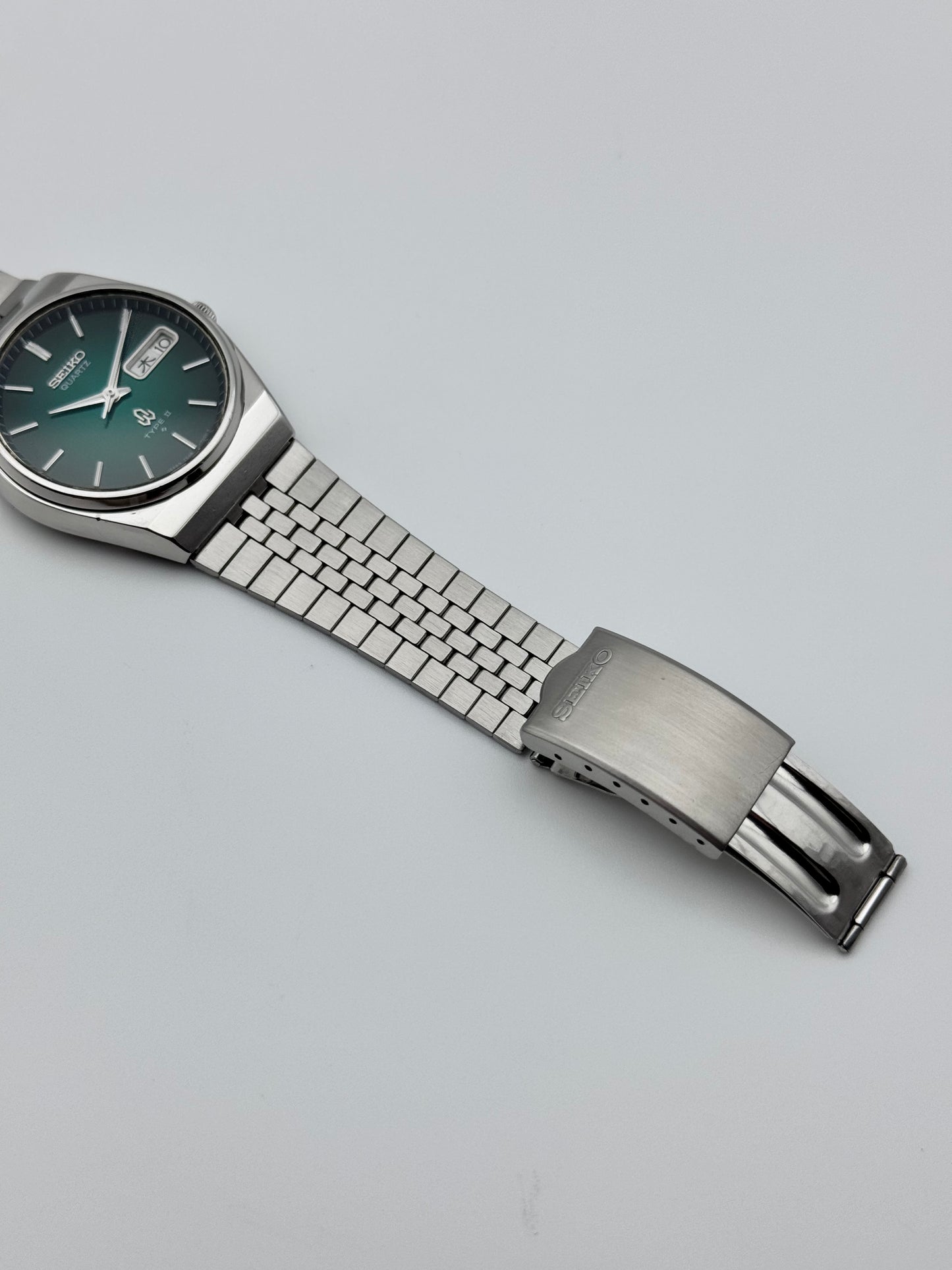 Seiko Type II Quartz JDM - Rare Green Dial - 7546-700B