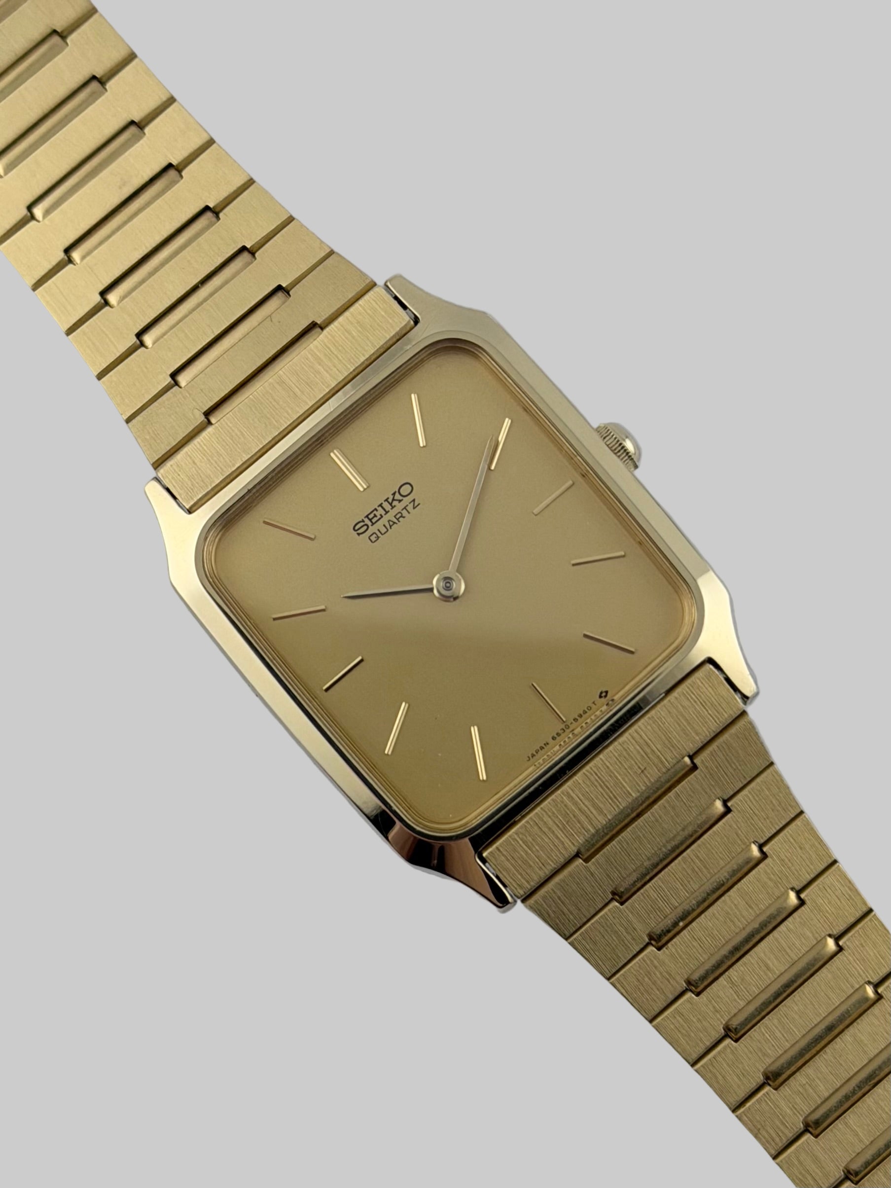 Seiko Tank Quartz 6530-5500 – The Wrist Watcher