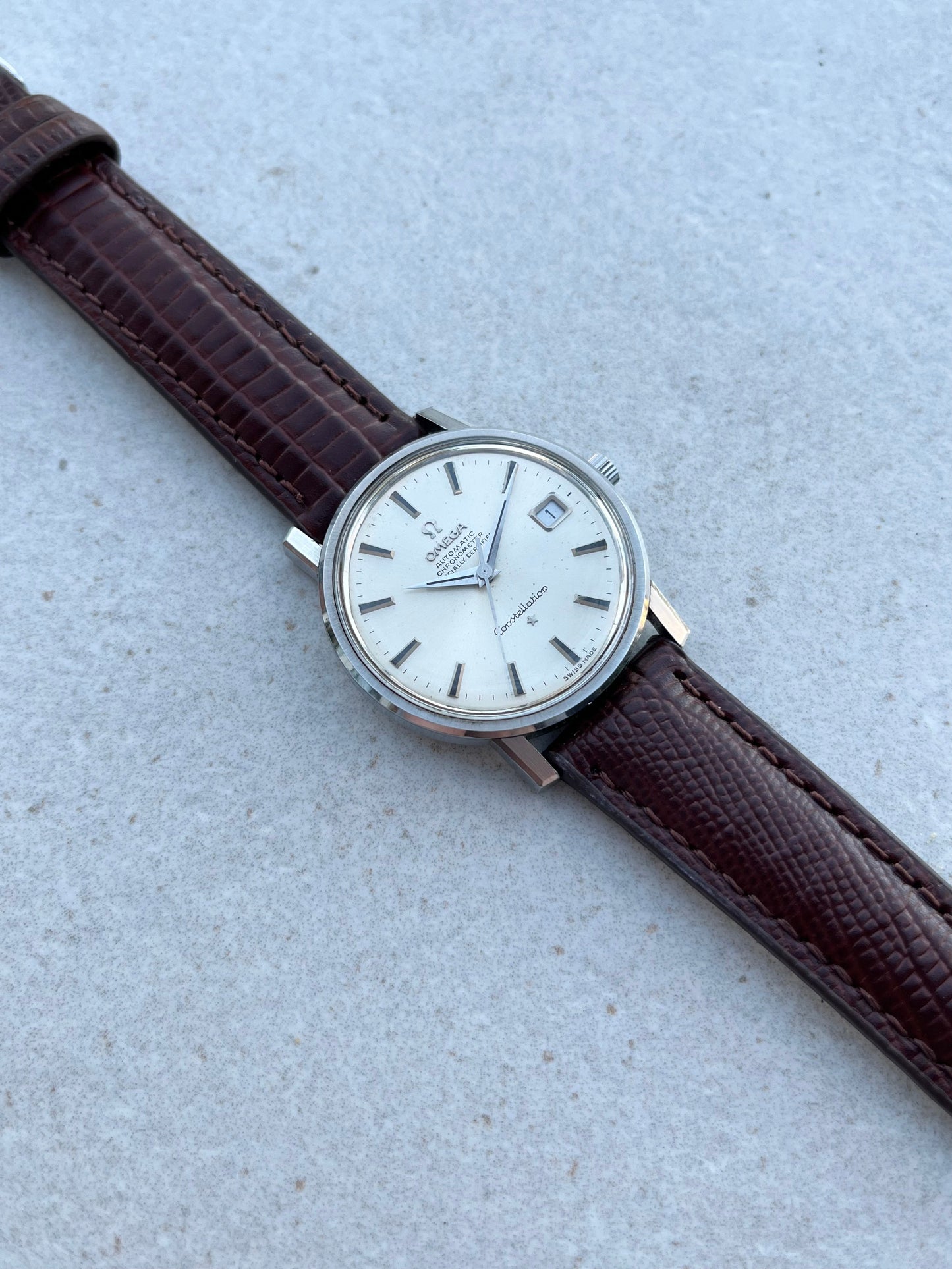 Omega Constellation Chronometer Date 168.018