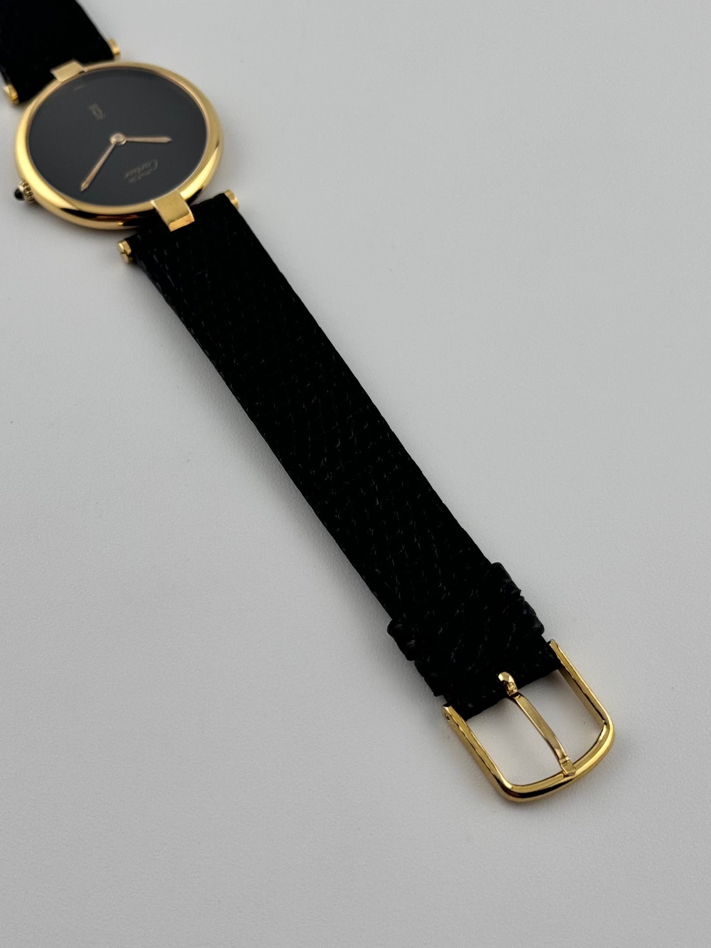 Cartier Must De Vendome Quartz - 17 - Black Dial