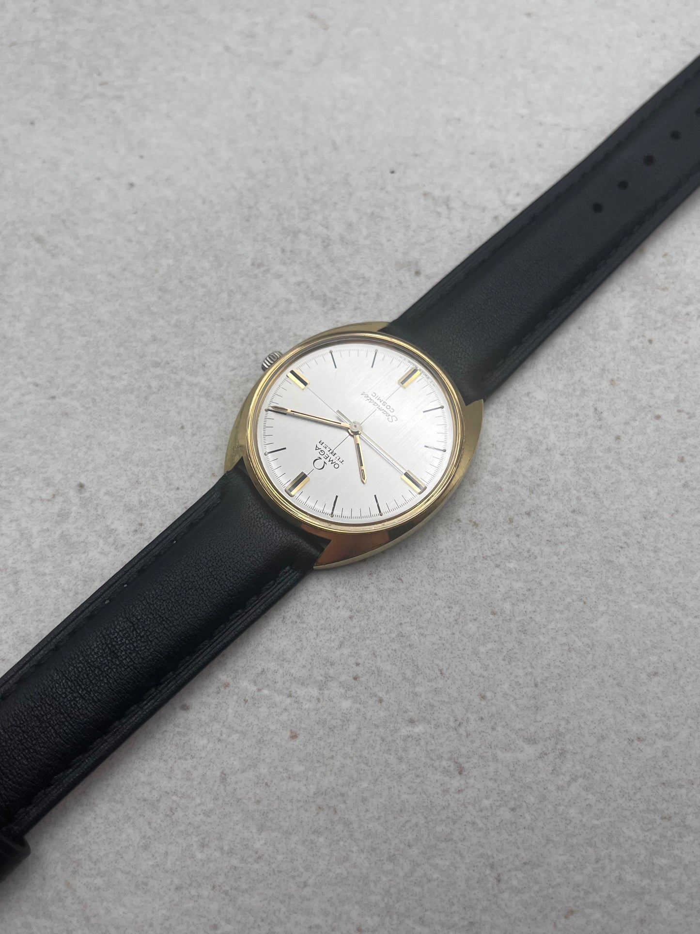 Omega Seamaster Cosmic Rare Türler Signed Dial 135.017