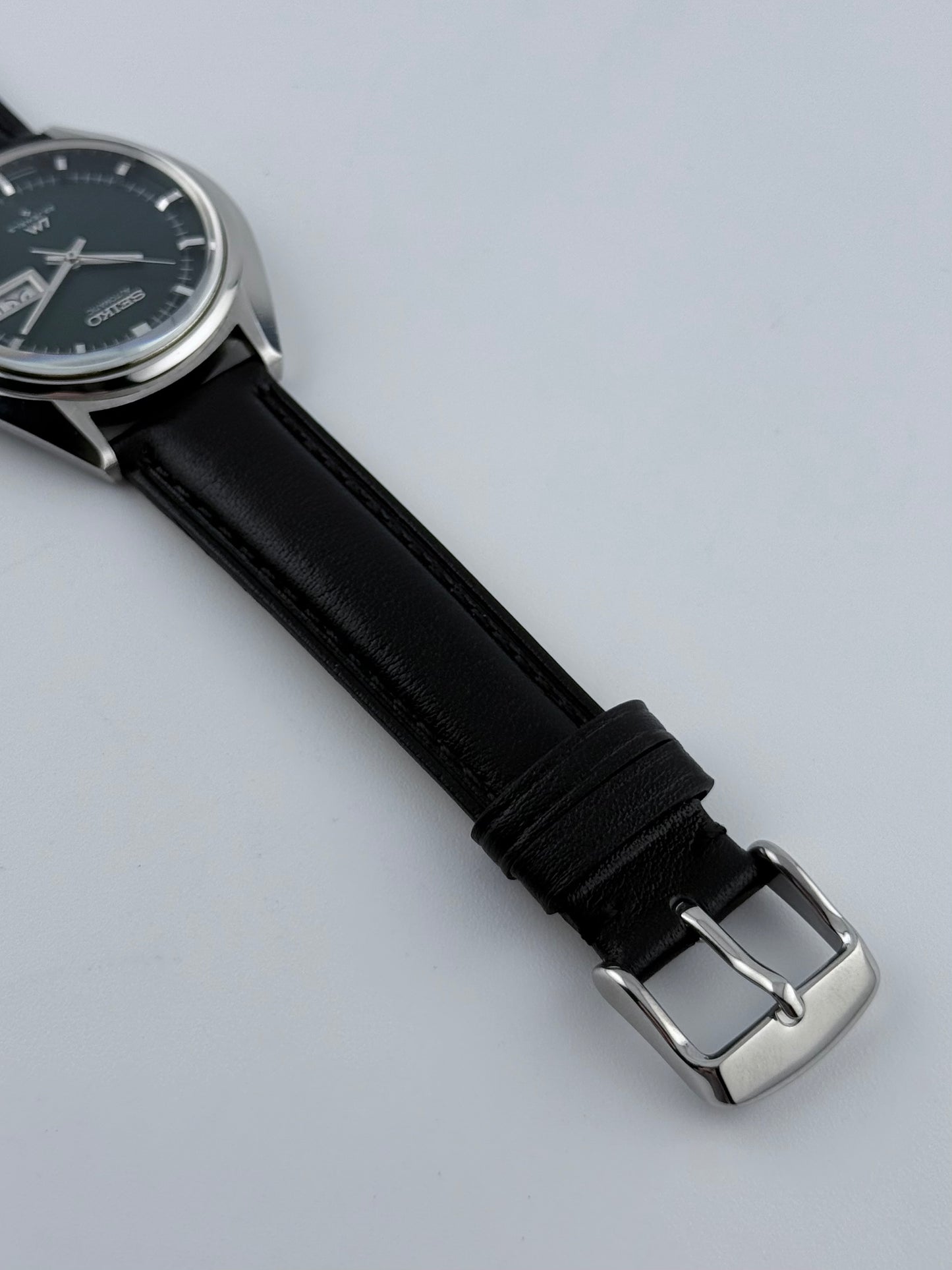 Seiko Automatic 23Jewels JDM 5606-7190 - Green Sunburst Dial