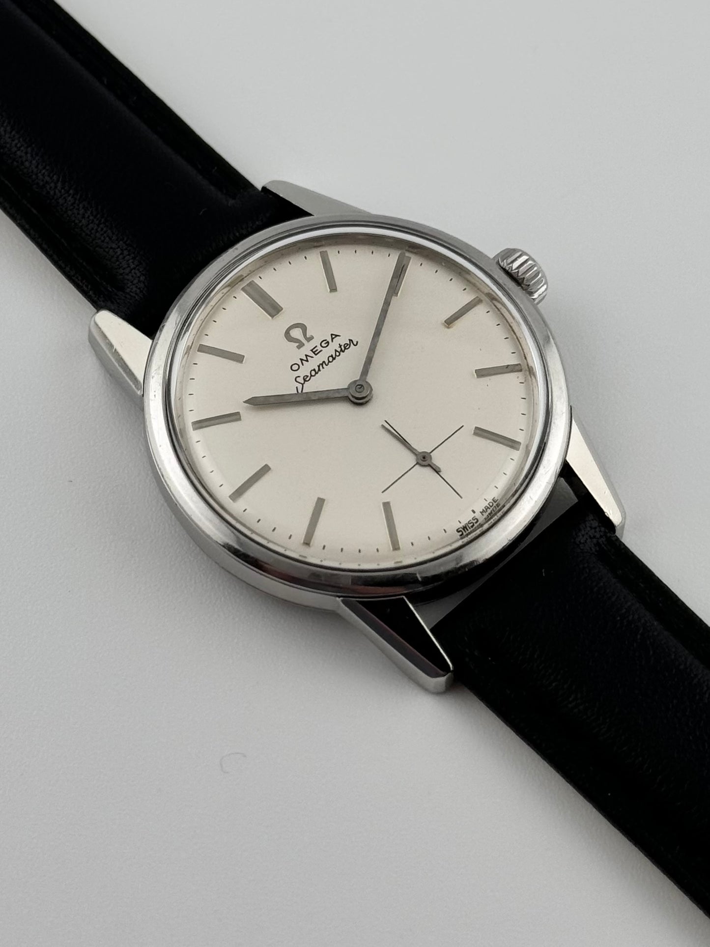 Omega Seamaster Manual Wind Sub Seconds - 14389-4 - Rare Jumbo Size