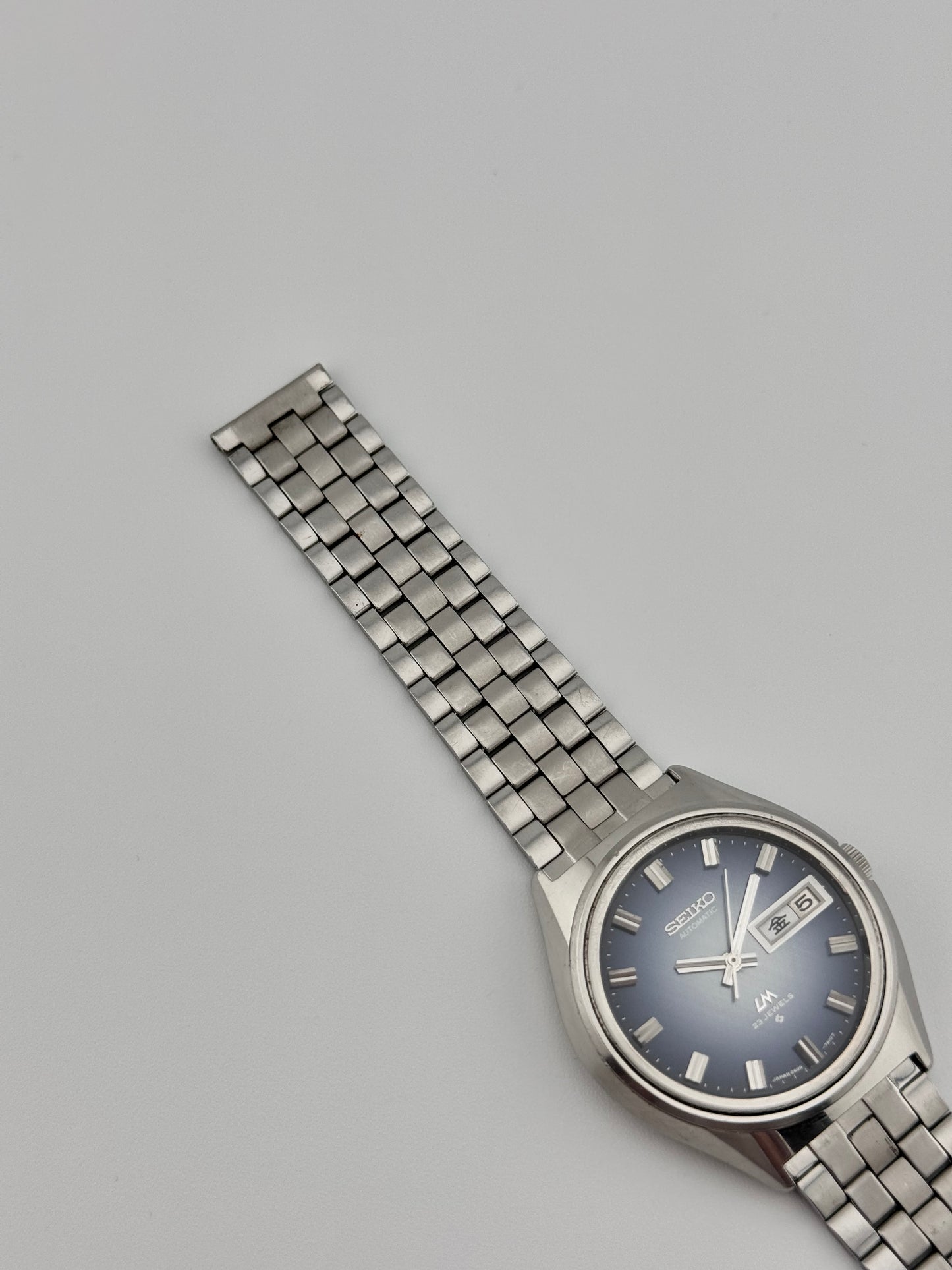 Seiko Lord Matic JDM - 5606-7260 - Rare Blue Linen Dial