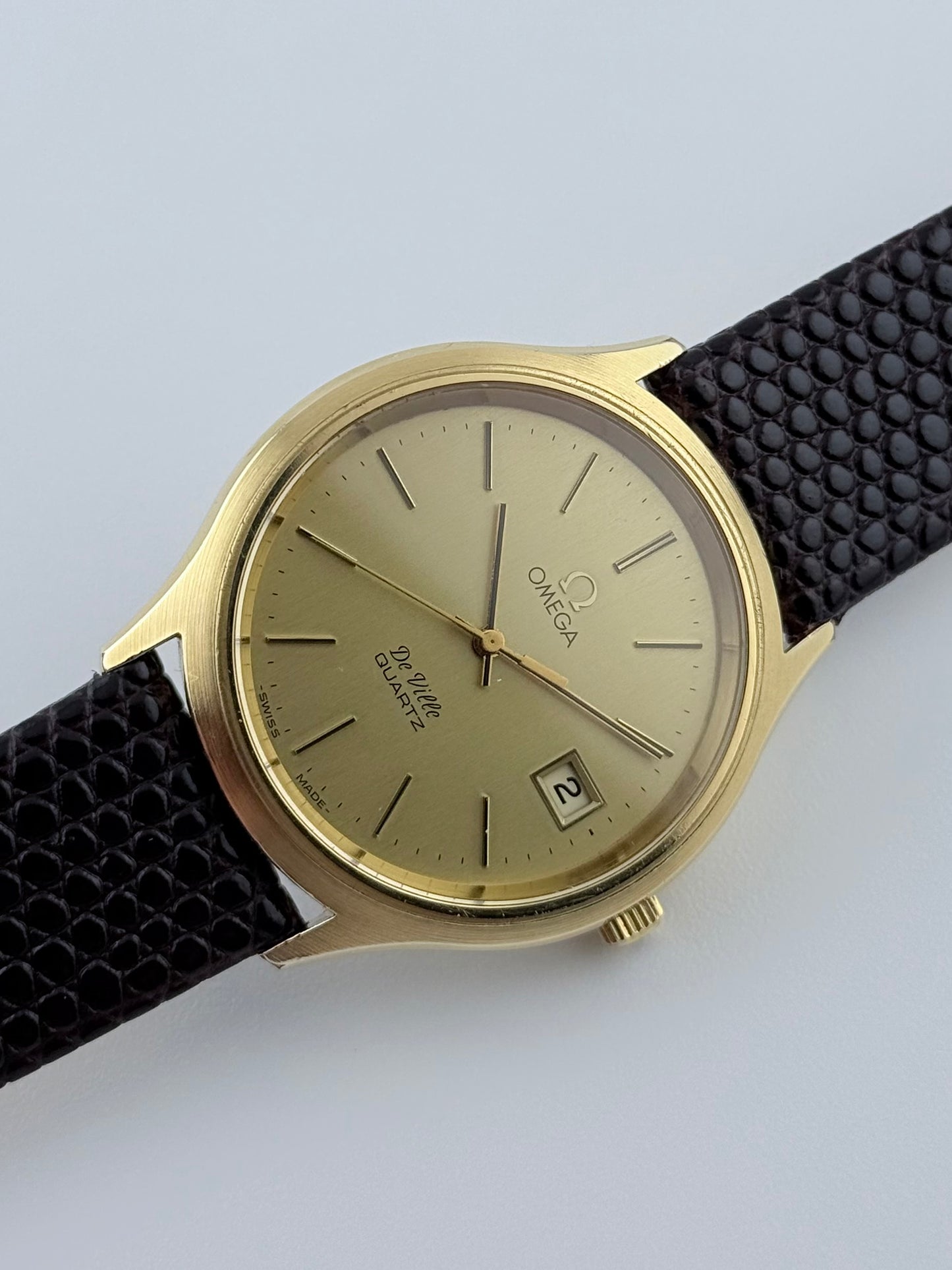 Omega De Ville Quartz Date - 192.0033 with Papers