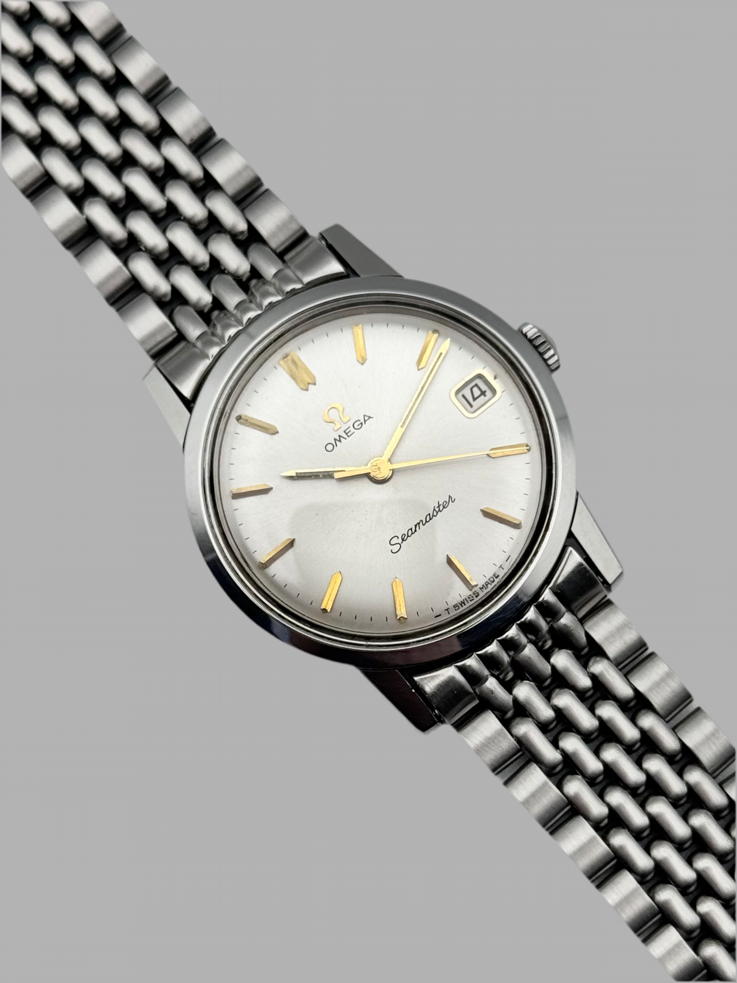 Omega Seamaster Manual Wind 136.005 - Beads of Rice bracelet