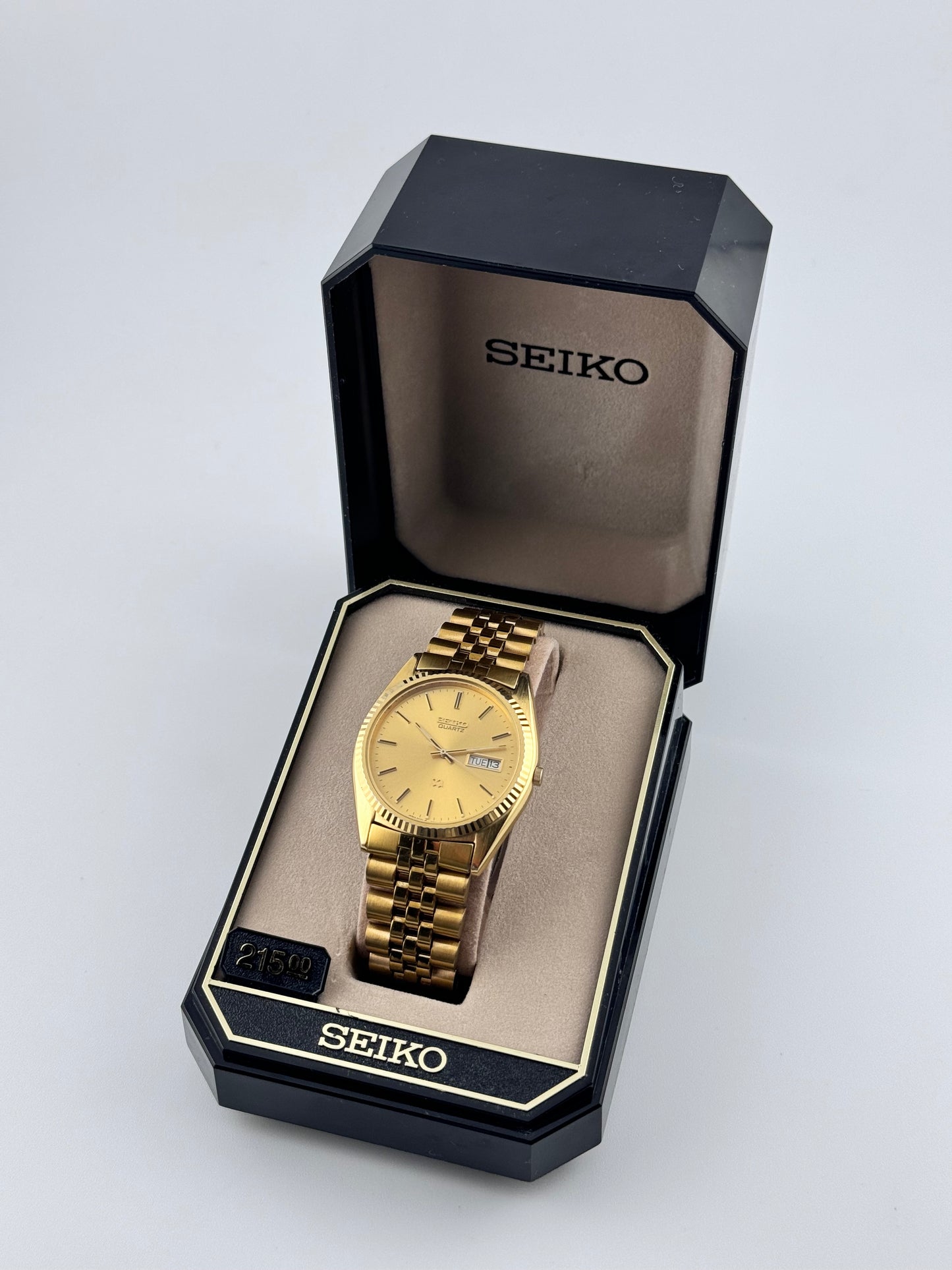 Seiko SQ Quartz Day-Date 5Y23-8A60 - Original Box