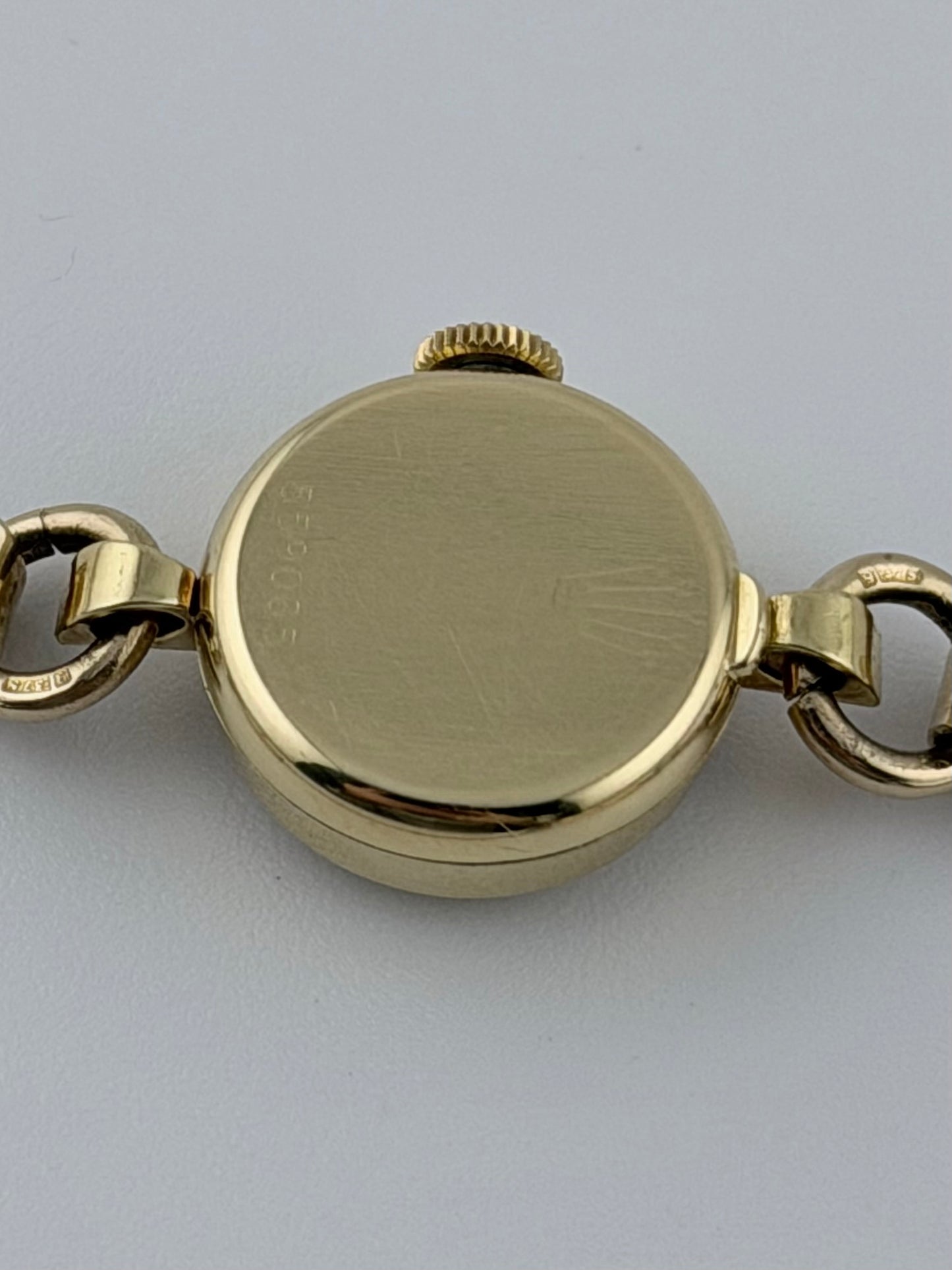 Rolex Precision Ladies Cocktail Watch Manual Wind - Rare 1948 - Solid Gold + Original Seashell Box
