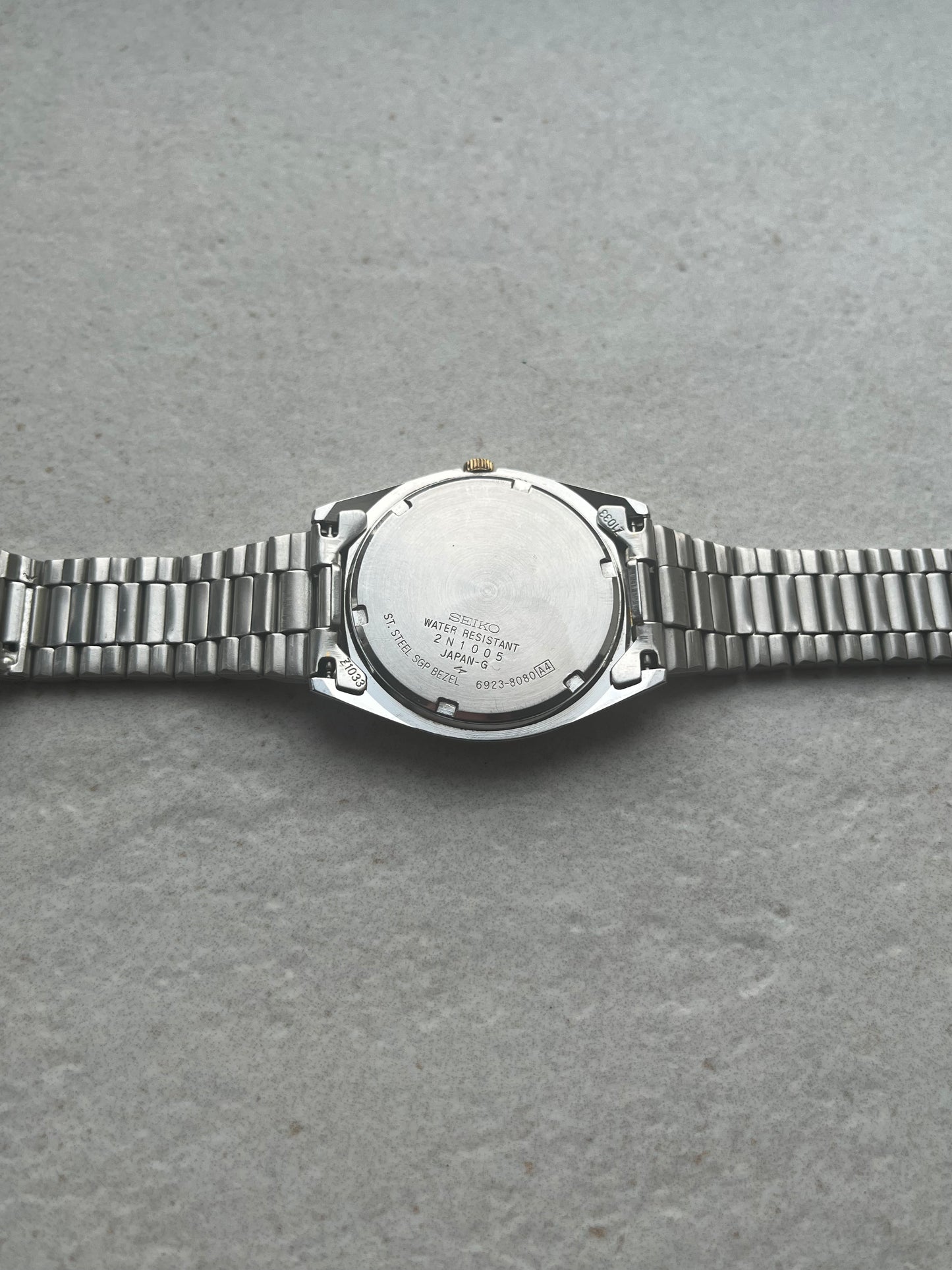 Seiko SQ Quartz Day-Date 6923-8080