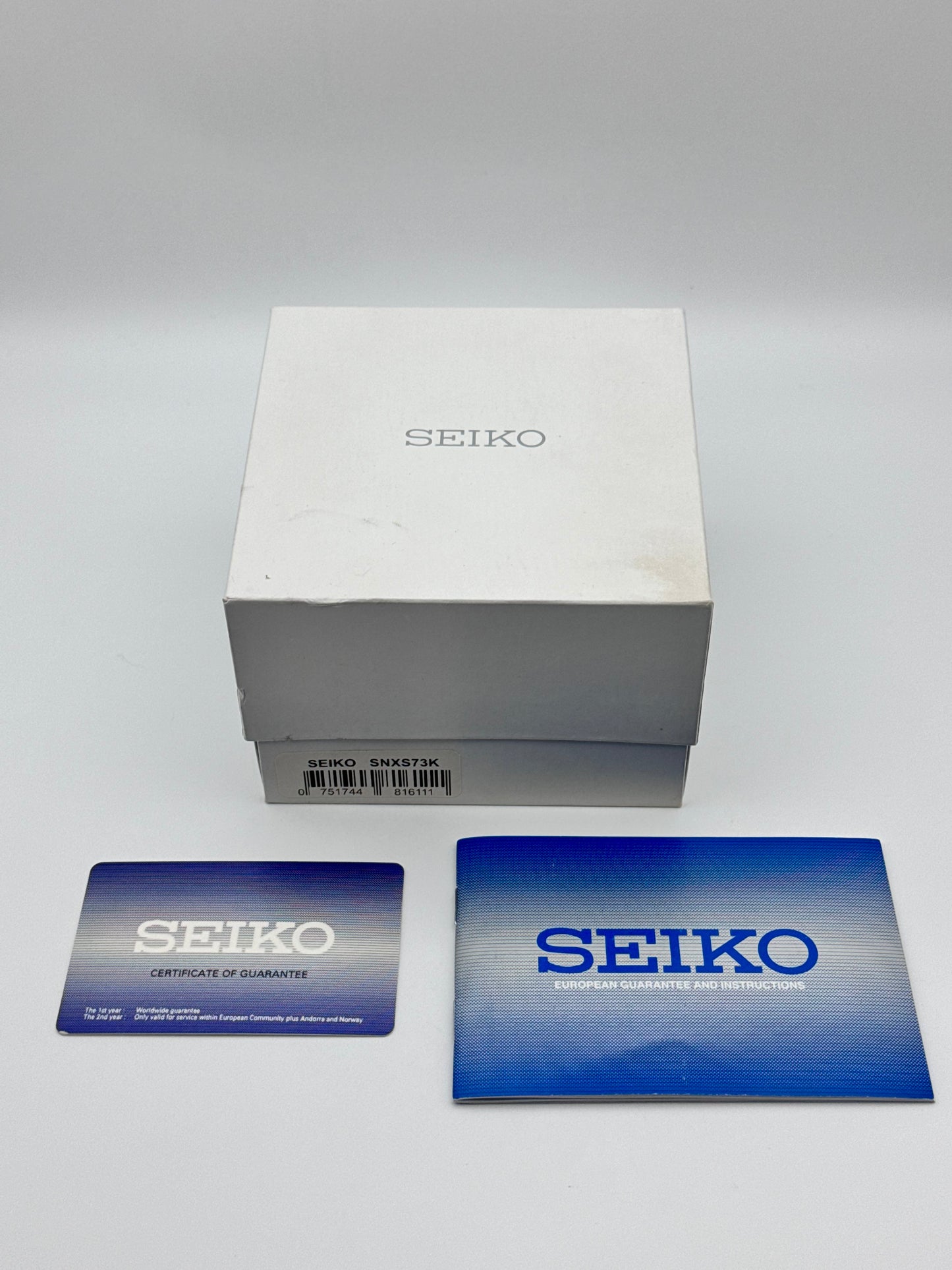 Seiko 5 Automatic 7S26-0480 - Box and Papers