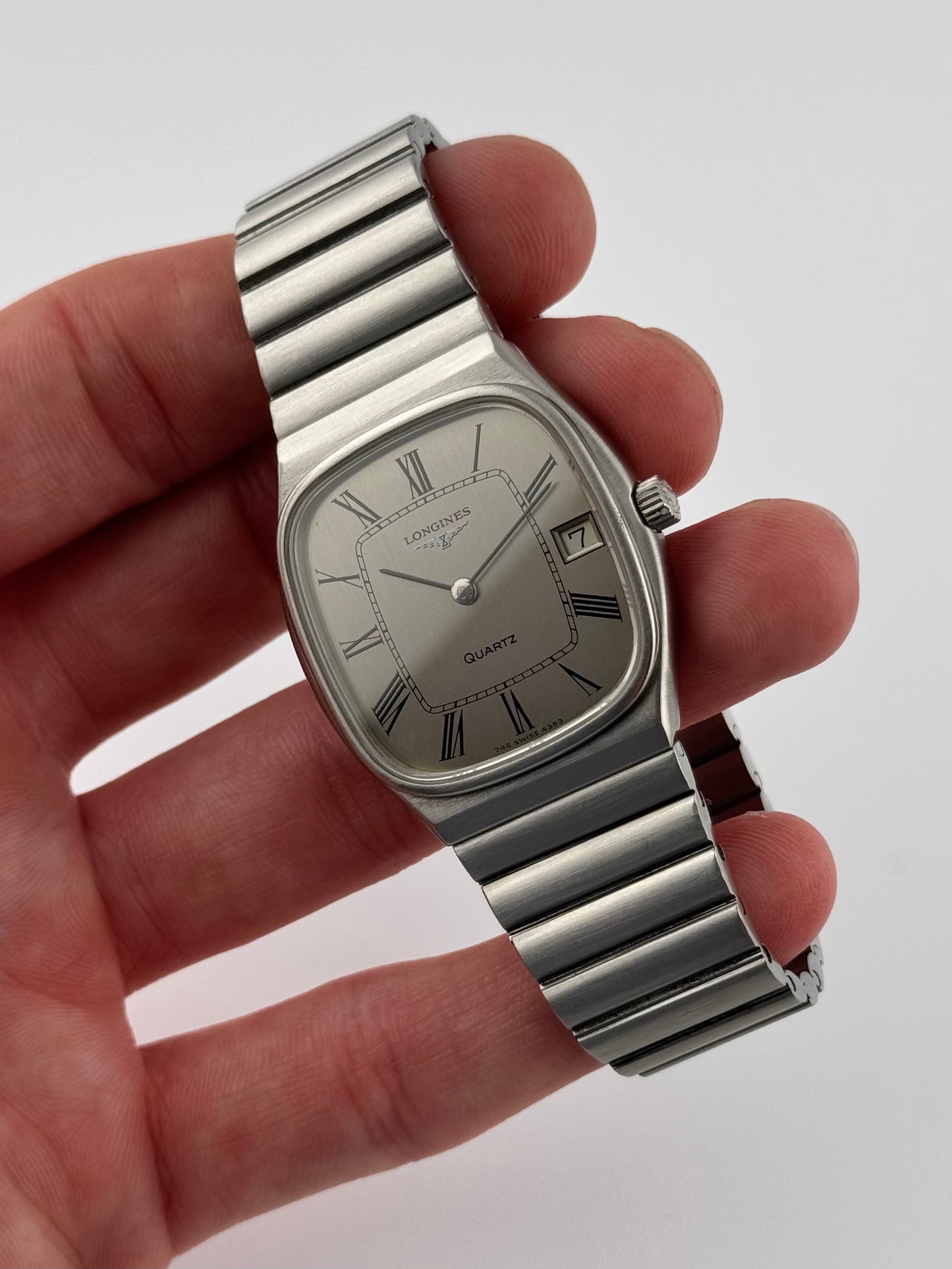 Longines Quartz Date - Integrated Bracelet