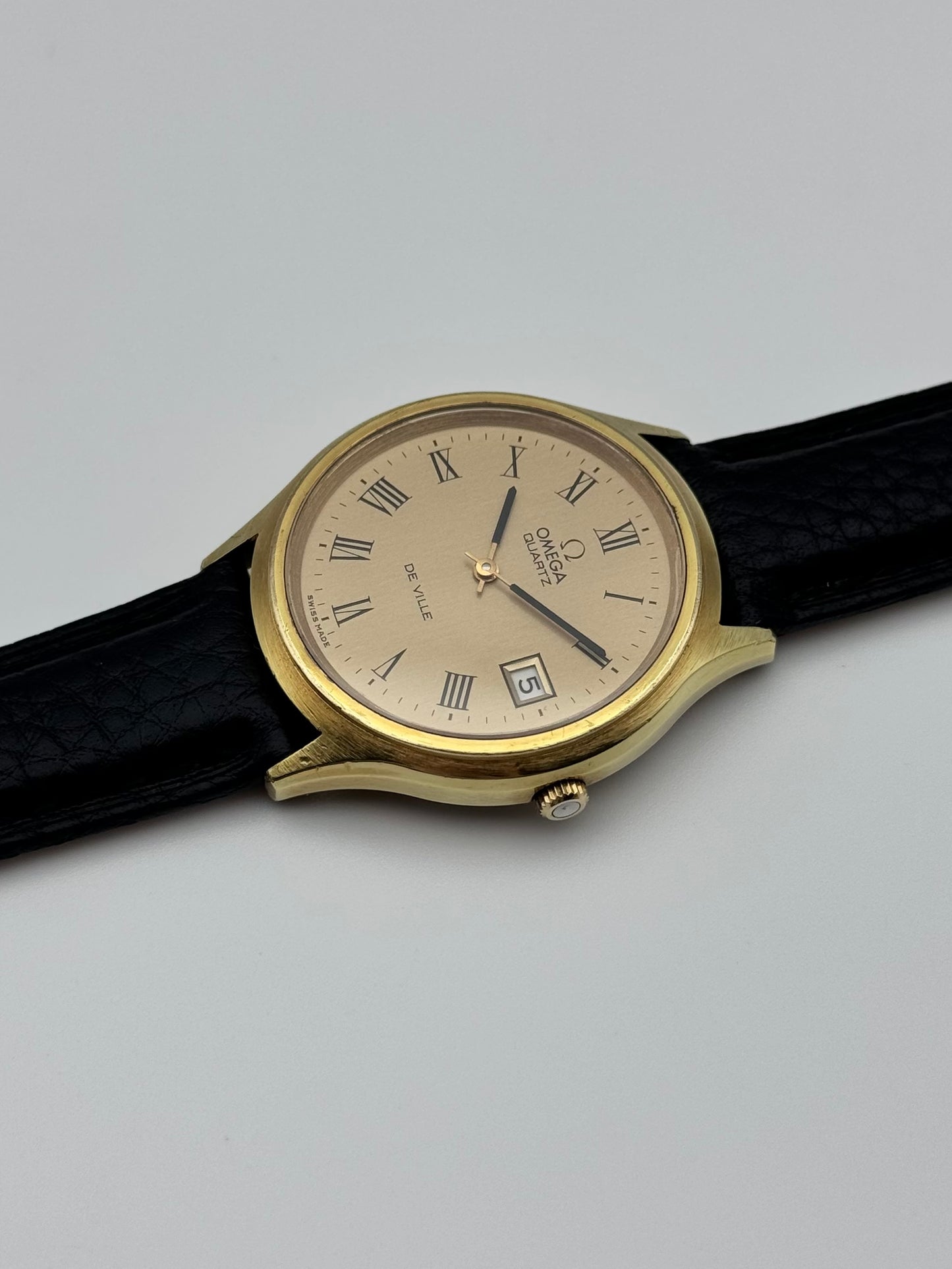 Omega DeVille Quartz Date 192.0027
