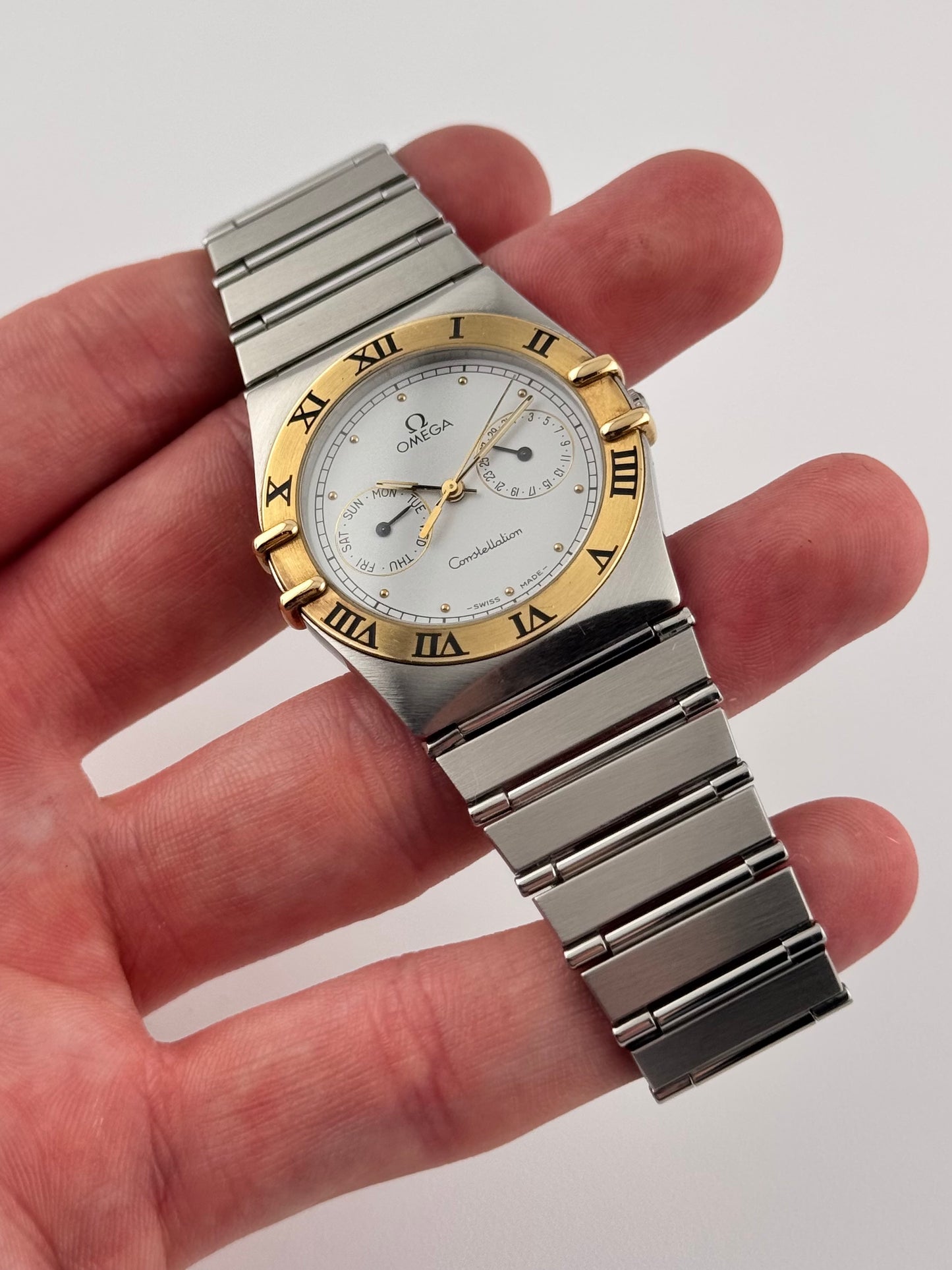 Omega Constellation Quartz Day Date 396.1070.1