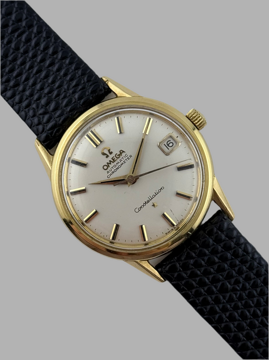 Omega Constellation Chronometer Automatic Date - 886 - Solid 18ct Gold - Rare