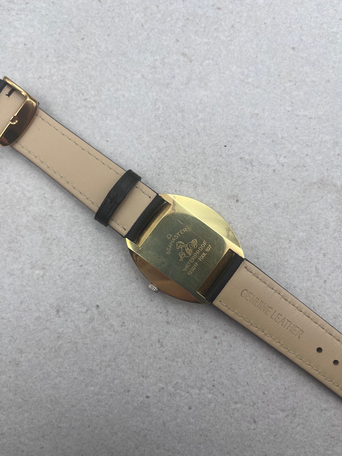 Omega Seamaster Cosmic Rare Türler Signed Dial 135.017