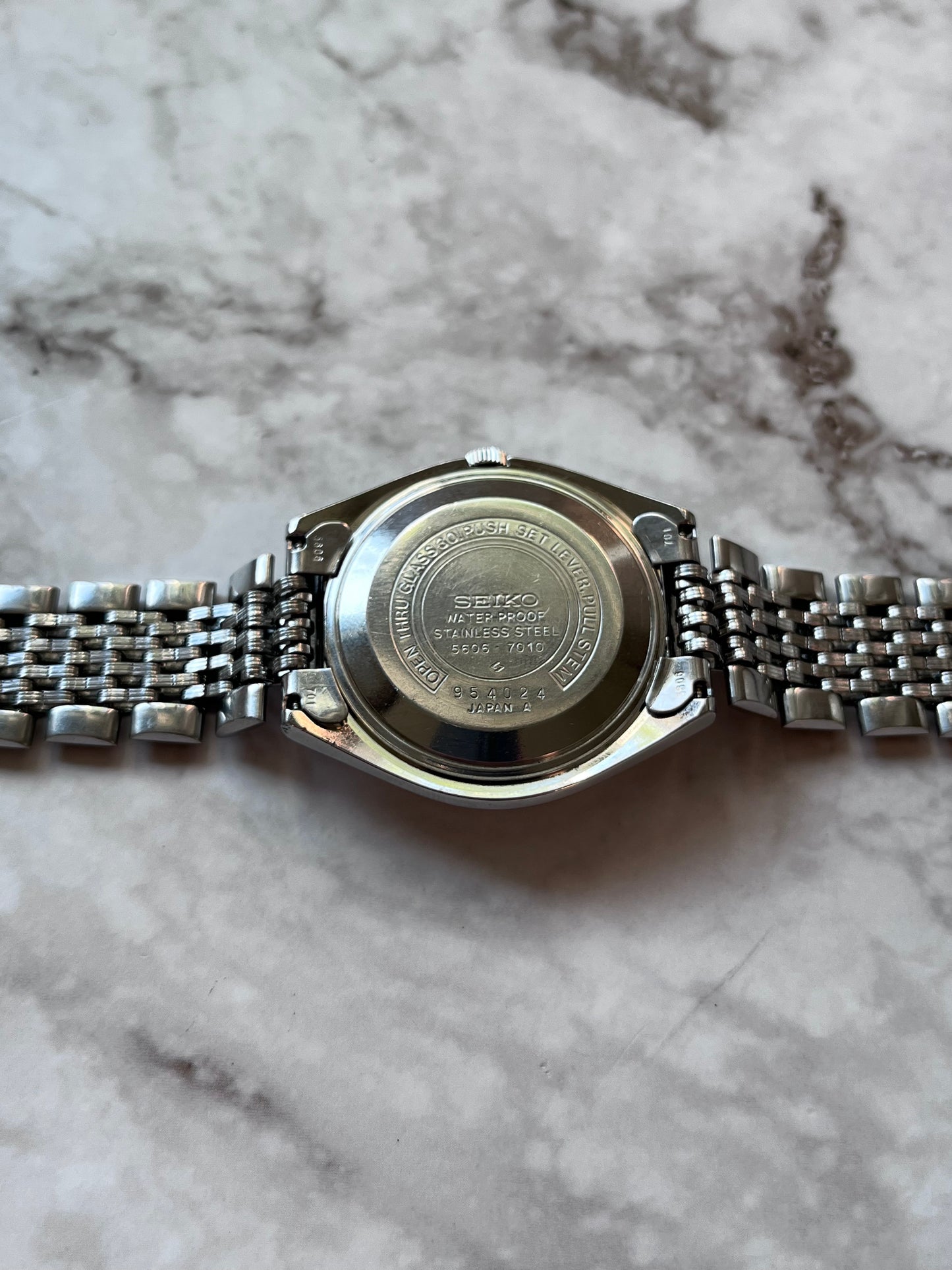 Seiko Lord Matic Kanji Linen Dial