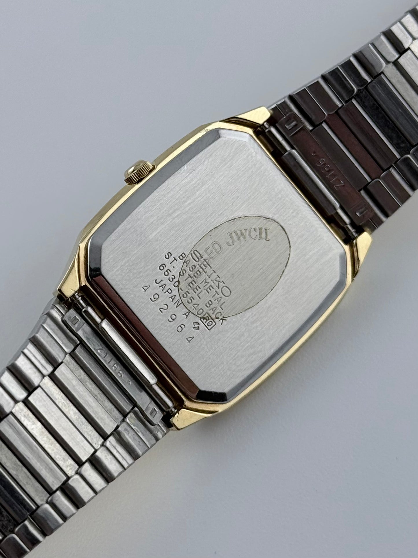 Seiko Tank Quartz 6530-5540