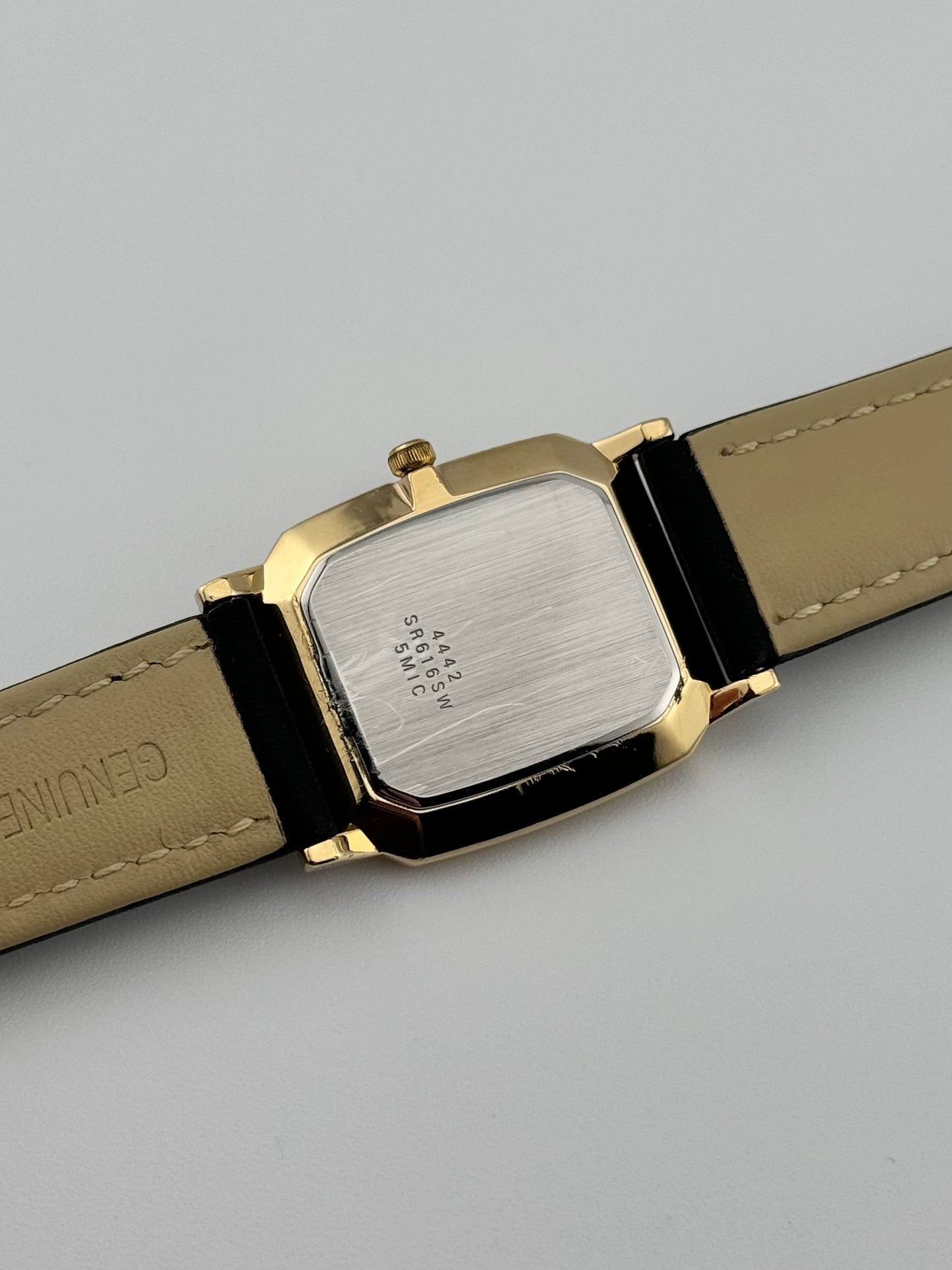 Rotary Tank Quartz Date - Textured Dial - 4442