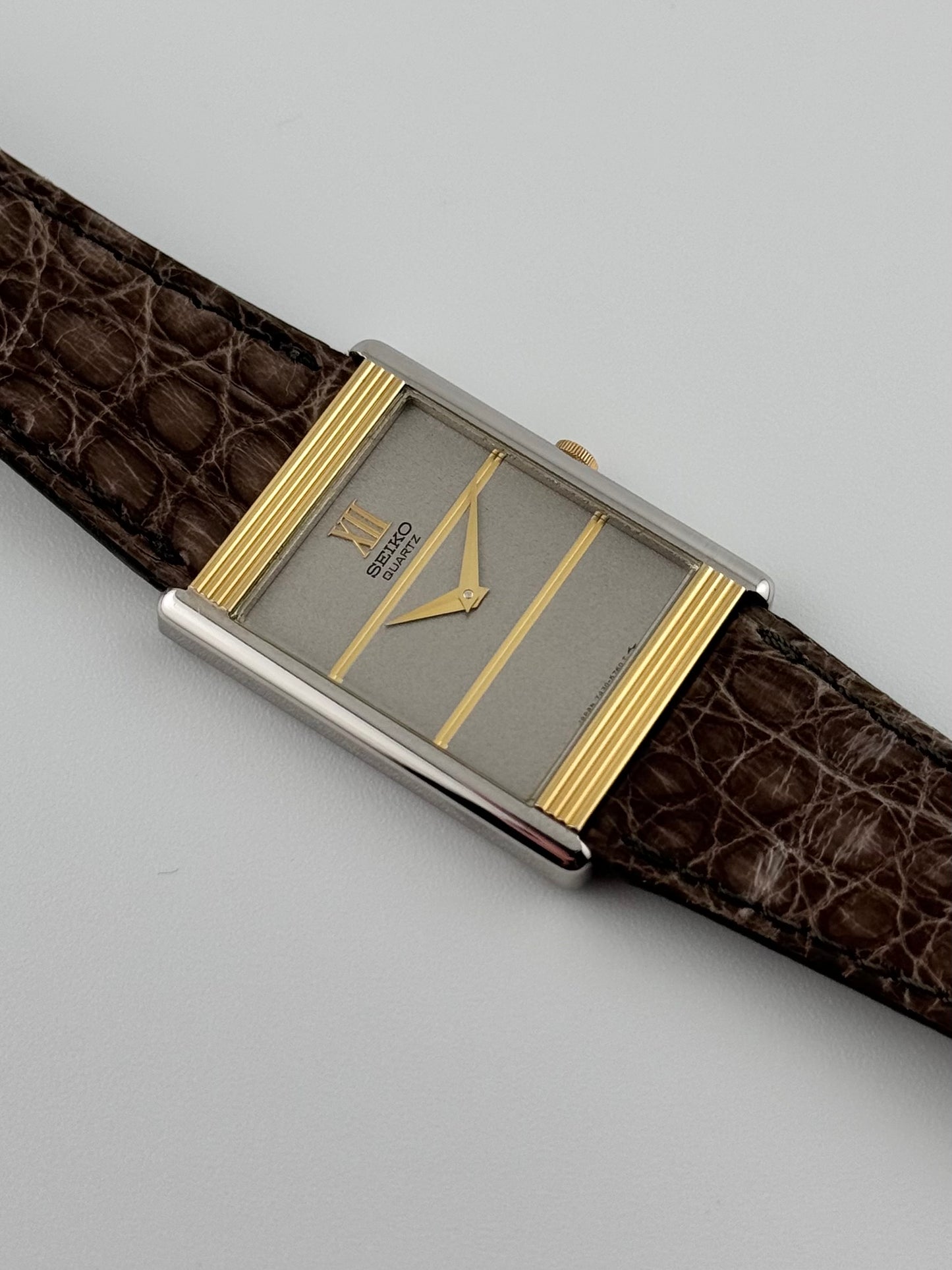 Seiko Tank Quartz with Box - New Old Stock