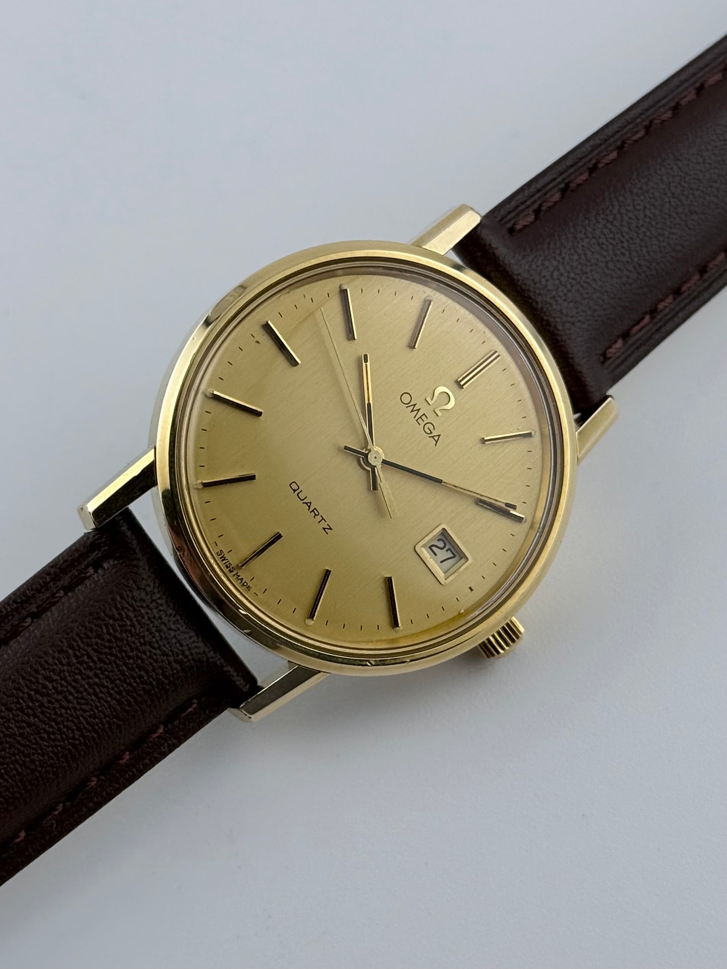 Omega Quartz Date - 196.0160