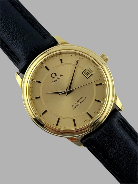 Omega Chronometer Automatic Date - Solid 18ct Gold - 4600.11
