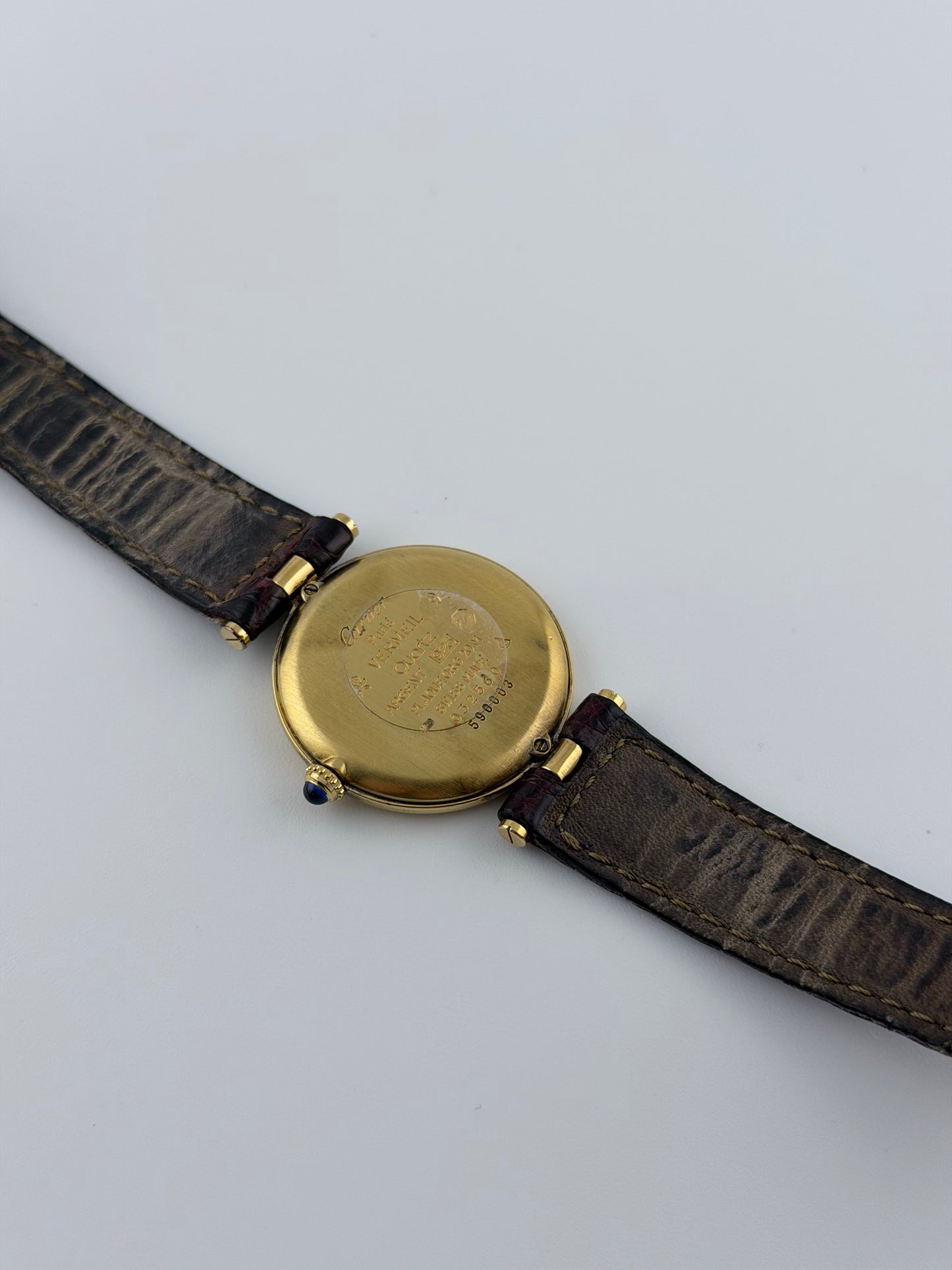 Cartier must de Vendome Quartz - 590003 - Arabic Numerals
