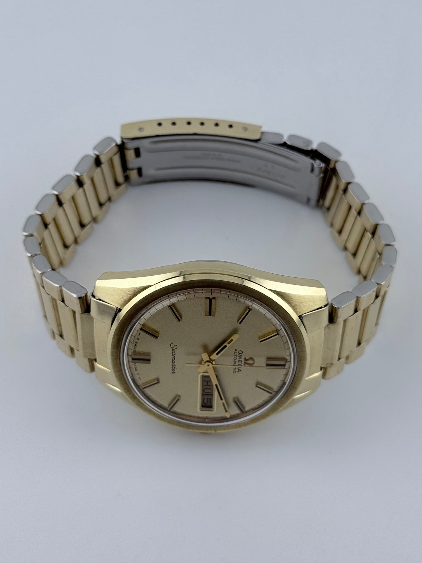 Omega Seamaster Automatic Day-Date Jumbo Pie Pan 166.032
