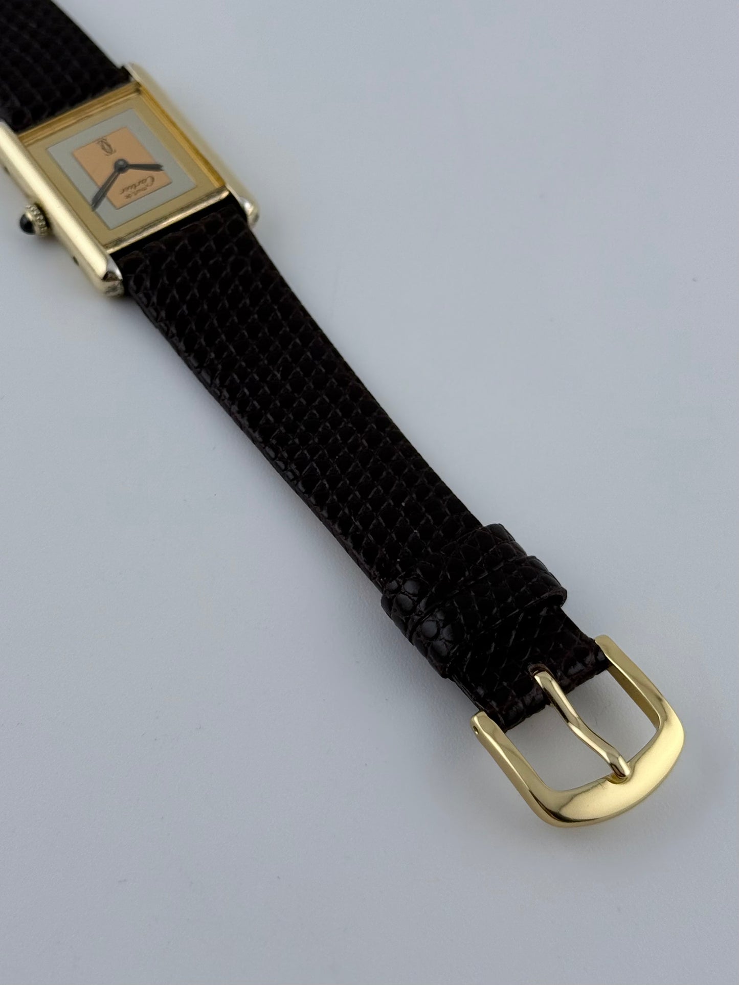 Cartier Must De Paris Tank Quartz - Trinity Dial