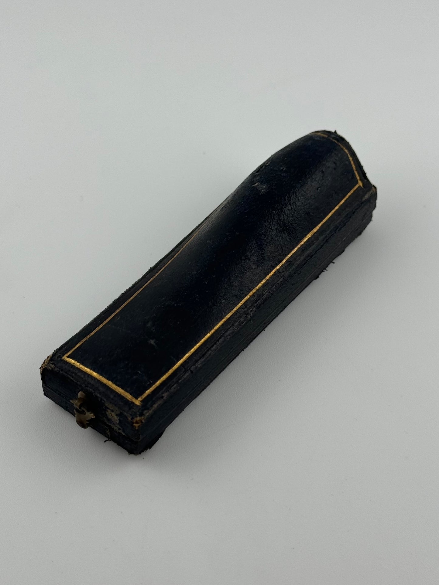 9ct Gold Gent’s Ruby Antique Stick Pin - Early 1900s - Original Box