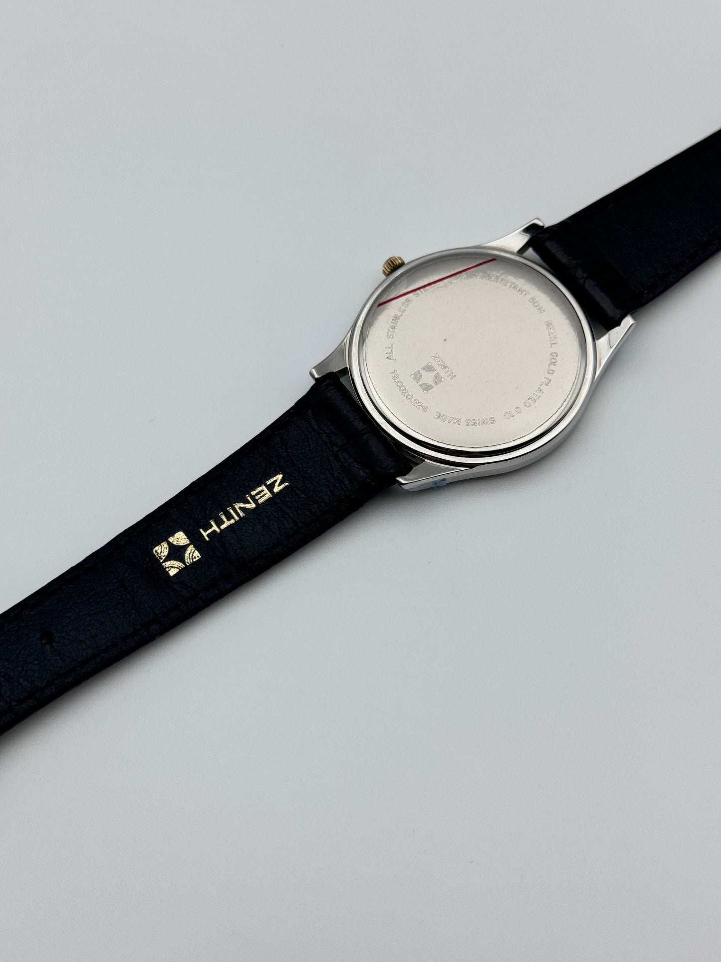 Zenith Espada Quartz Date 613 - New Old Stock! (Original strap, buckle & hang tag)!