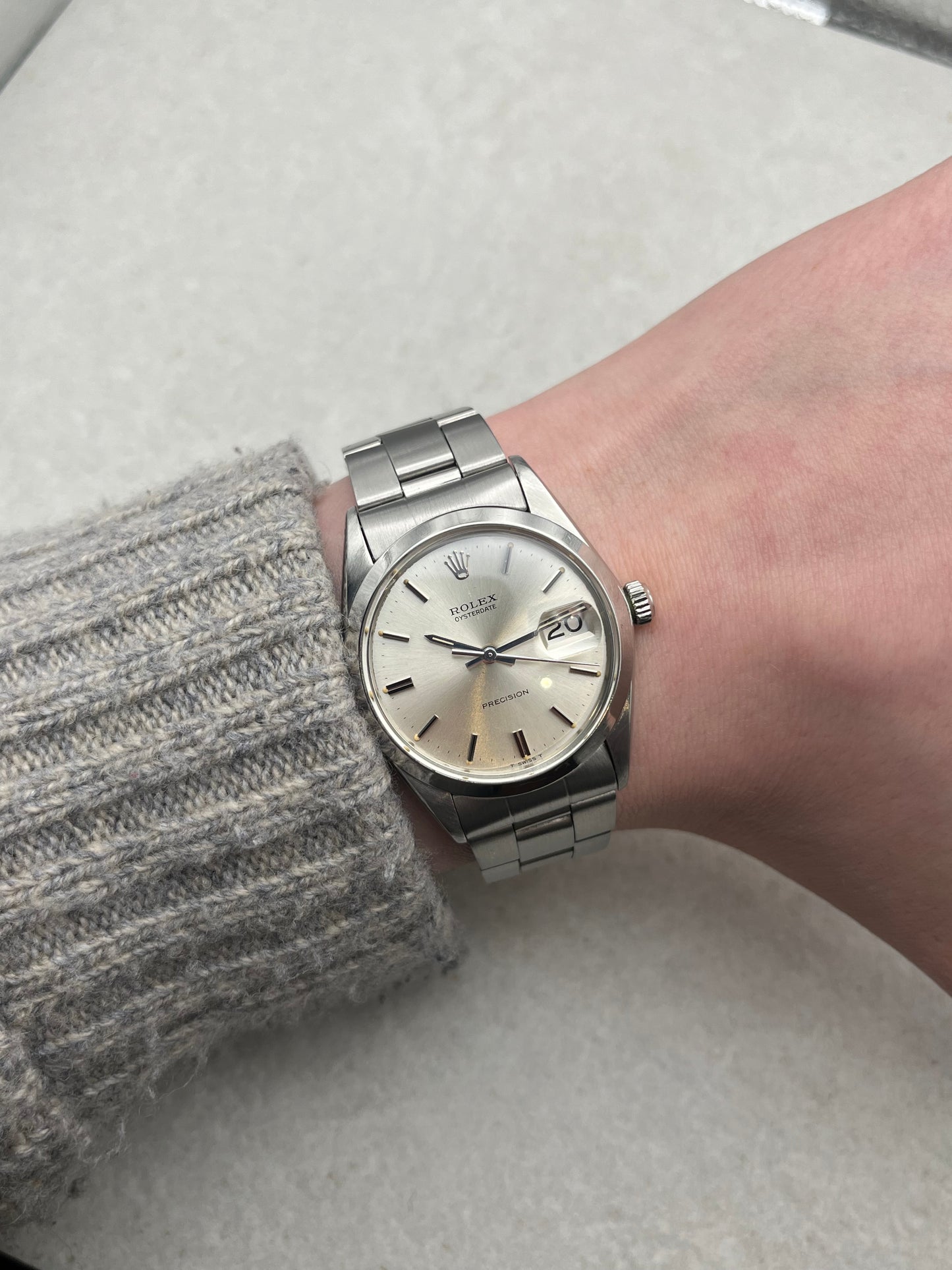 Rolex Oysterdate Precision 6694 Manual Wind