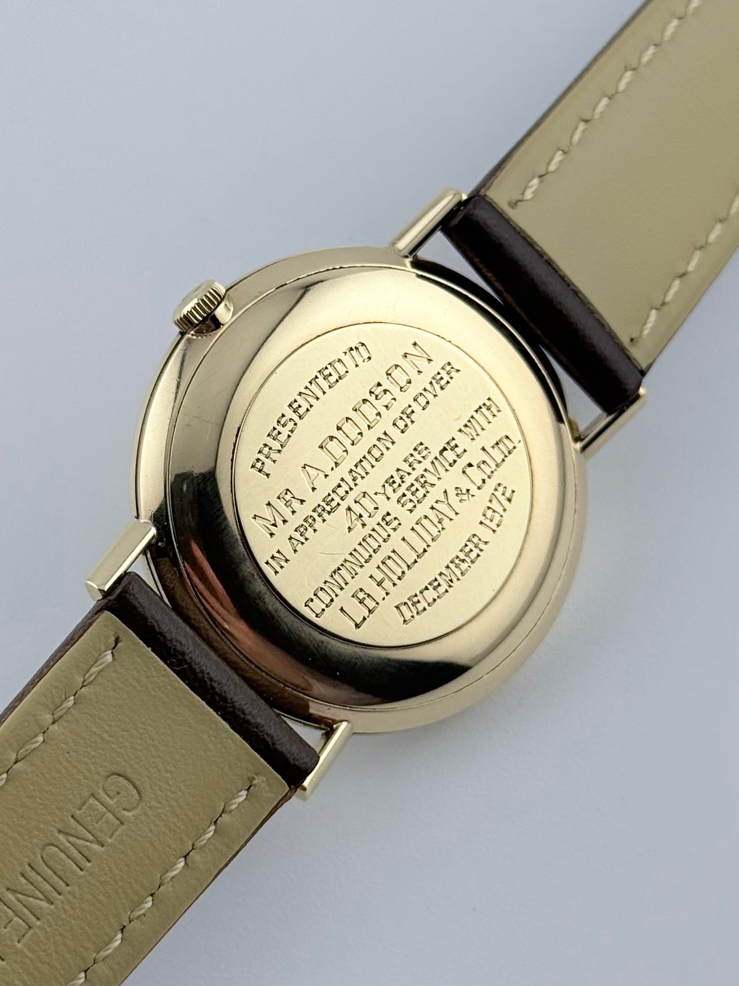 Omega Geneve Manual Wind 9ct Gold 131.25016