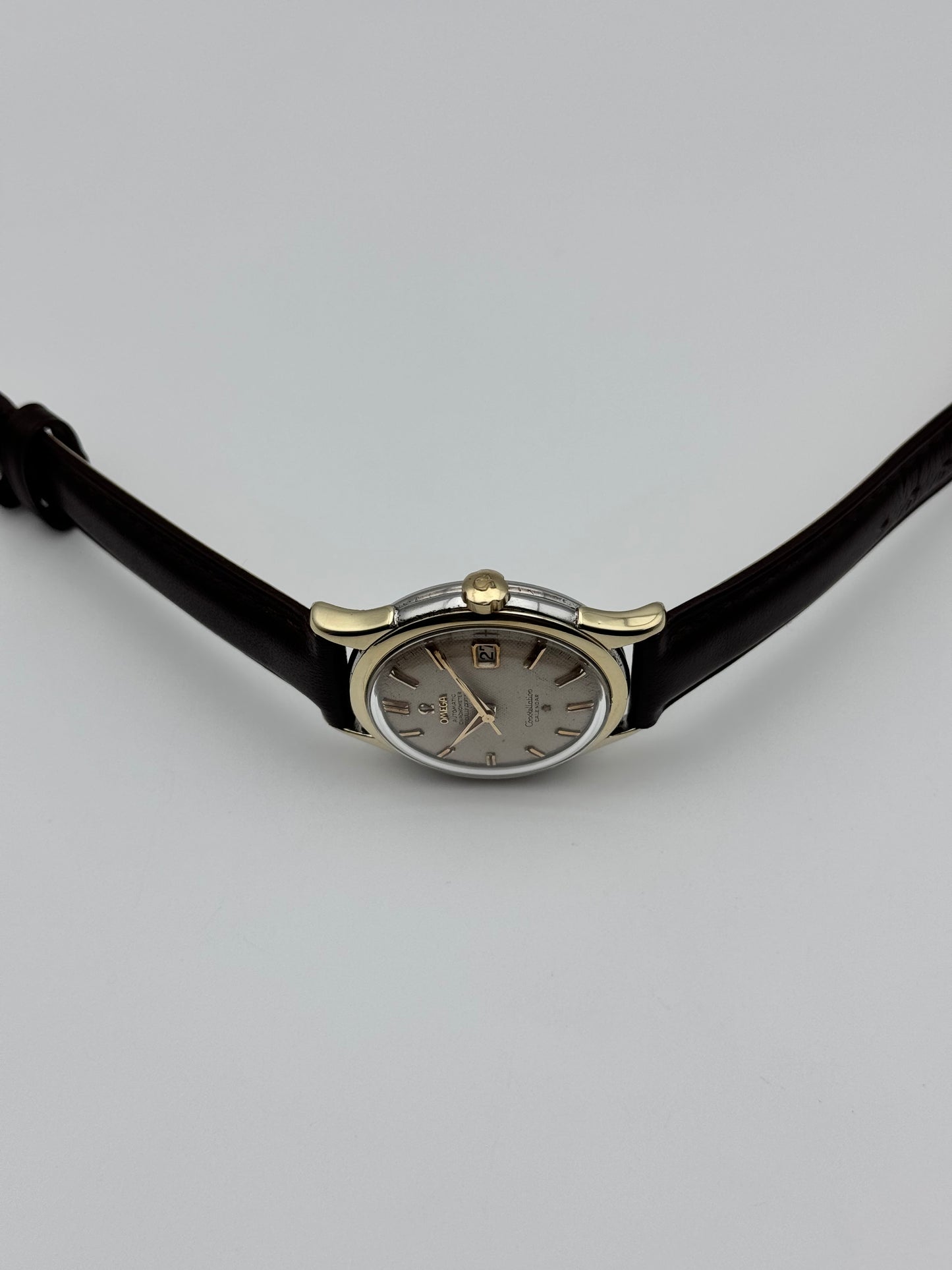 Omega Constellation Calendar Chronometer Automatic - Ultra Rare Honeycomb Dial - 2852-2 SC